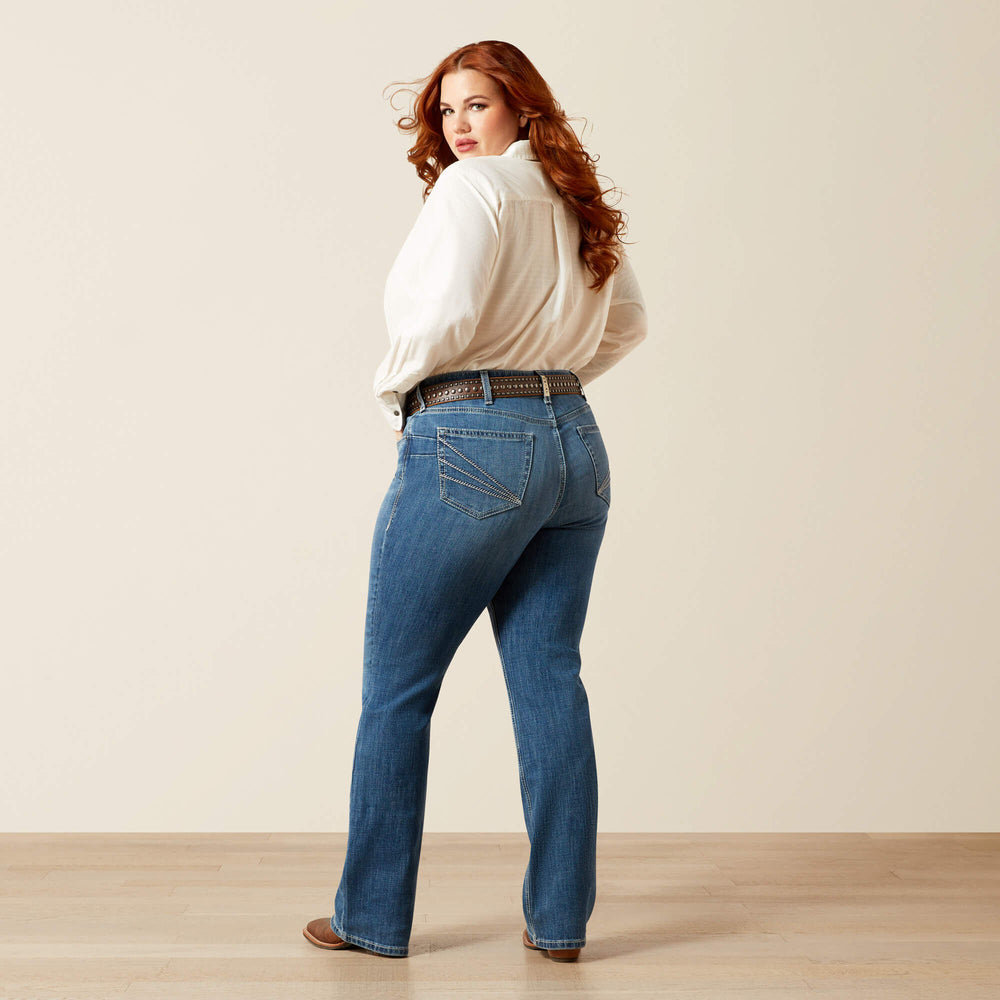 Ariat / Mid Rise Aisha Boot Cut Jean