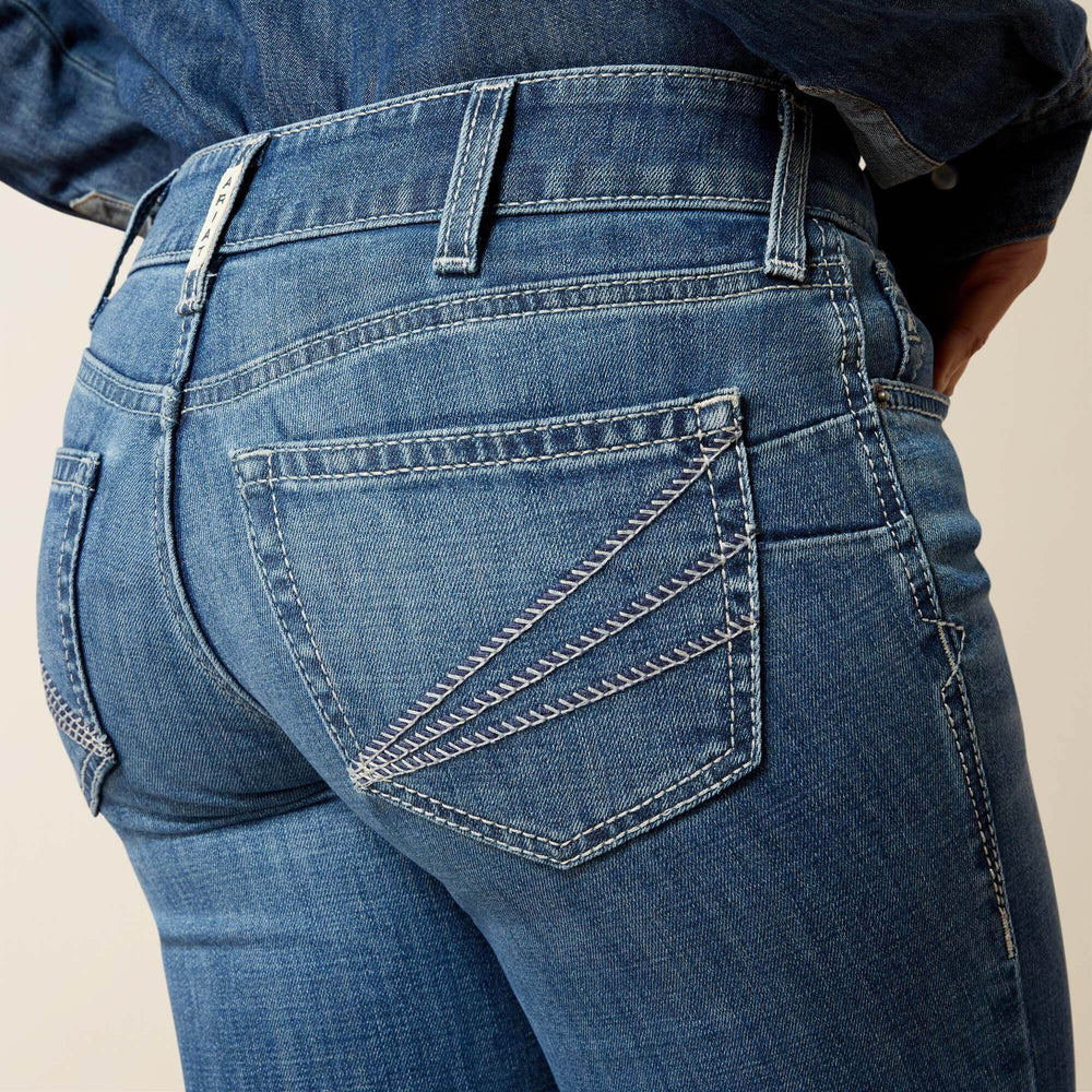 Ariat / Mid Rise Aisha Boot Cut Jean