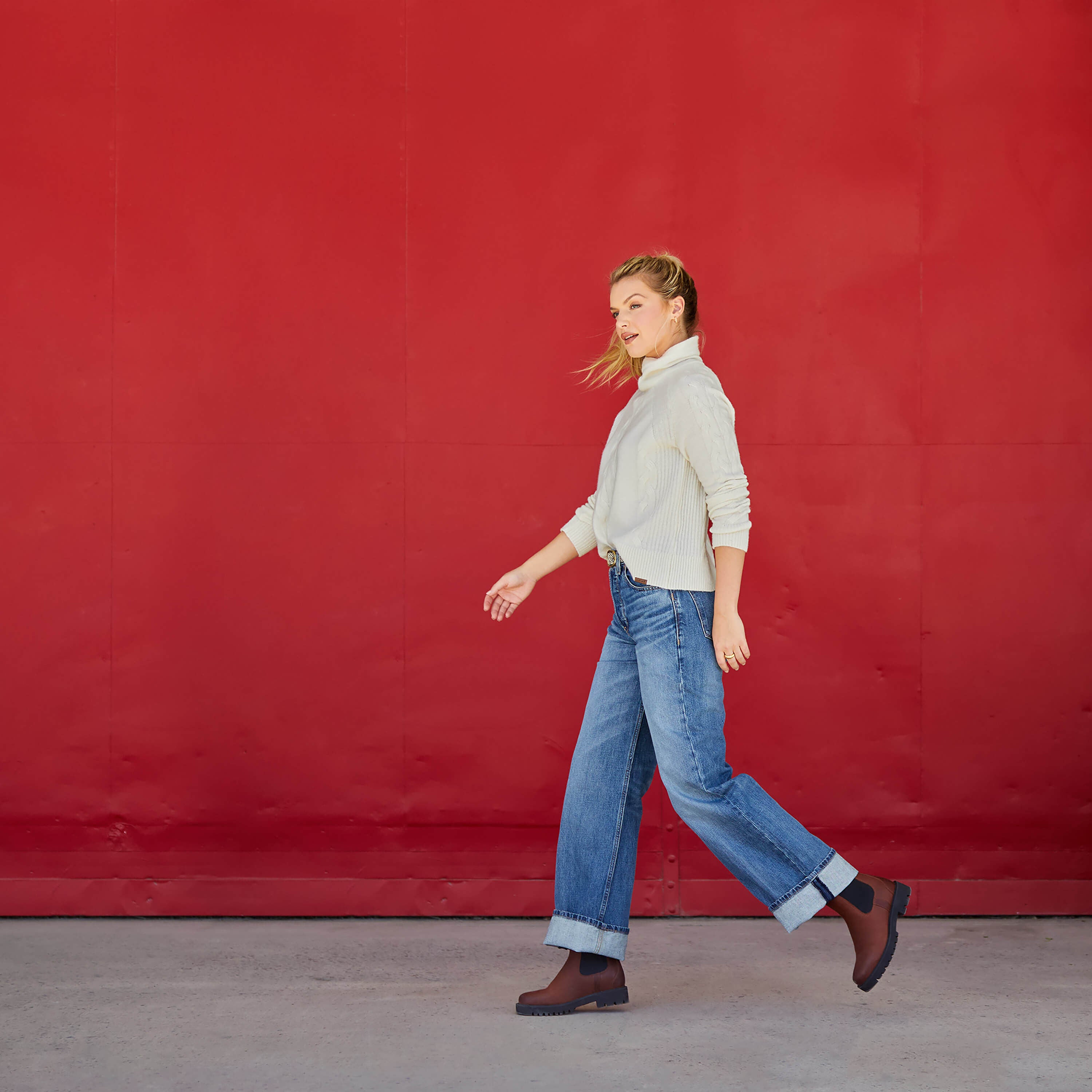 Ariat / Ultra High Rise Tomboy Wide Jean