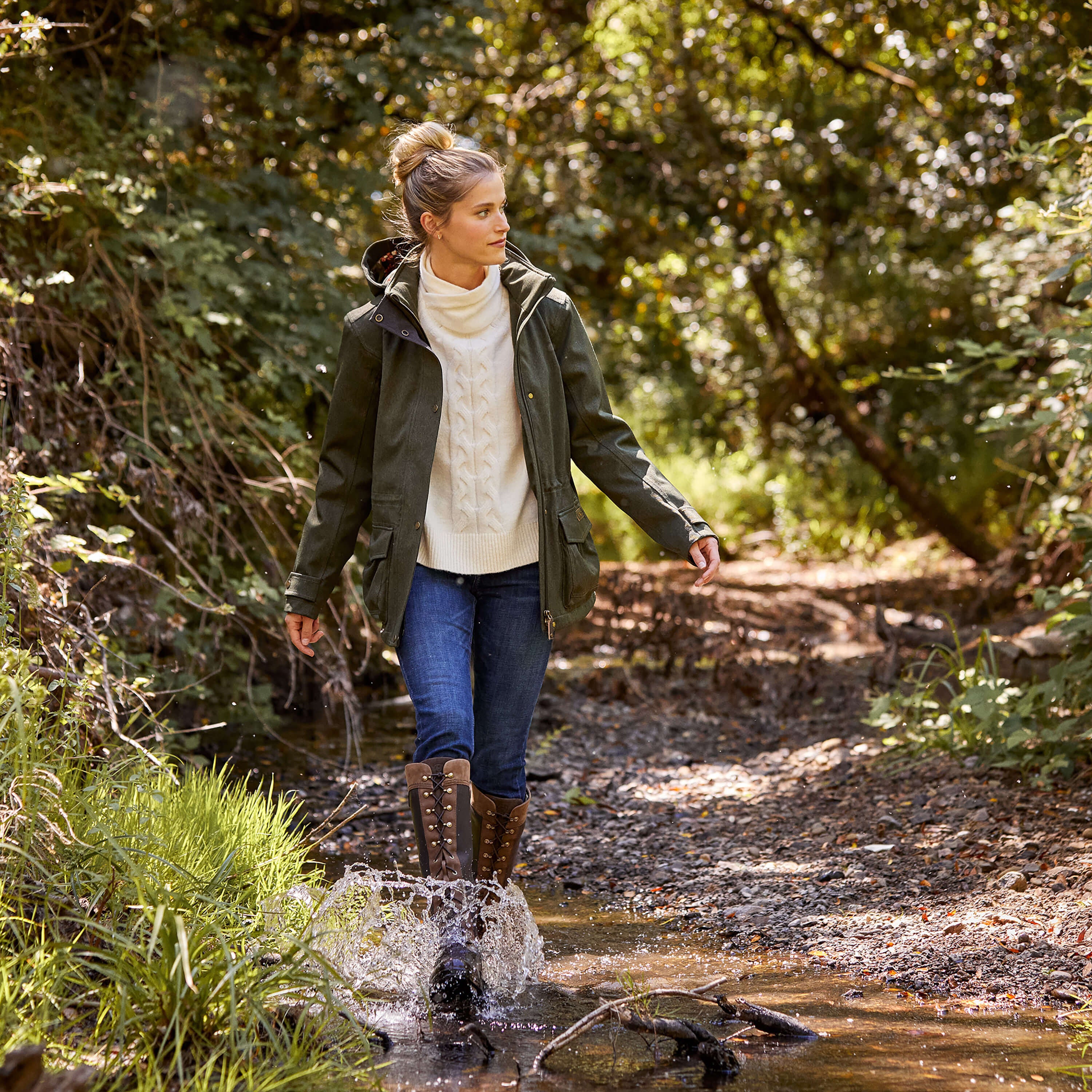 Ariat / High Rise Bridle Skinny Jeans