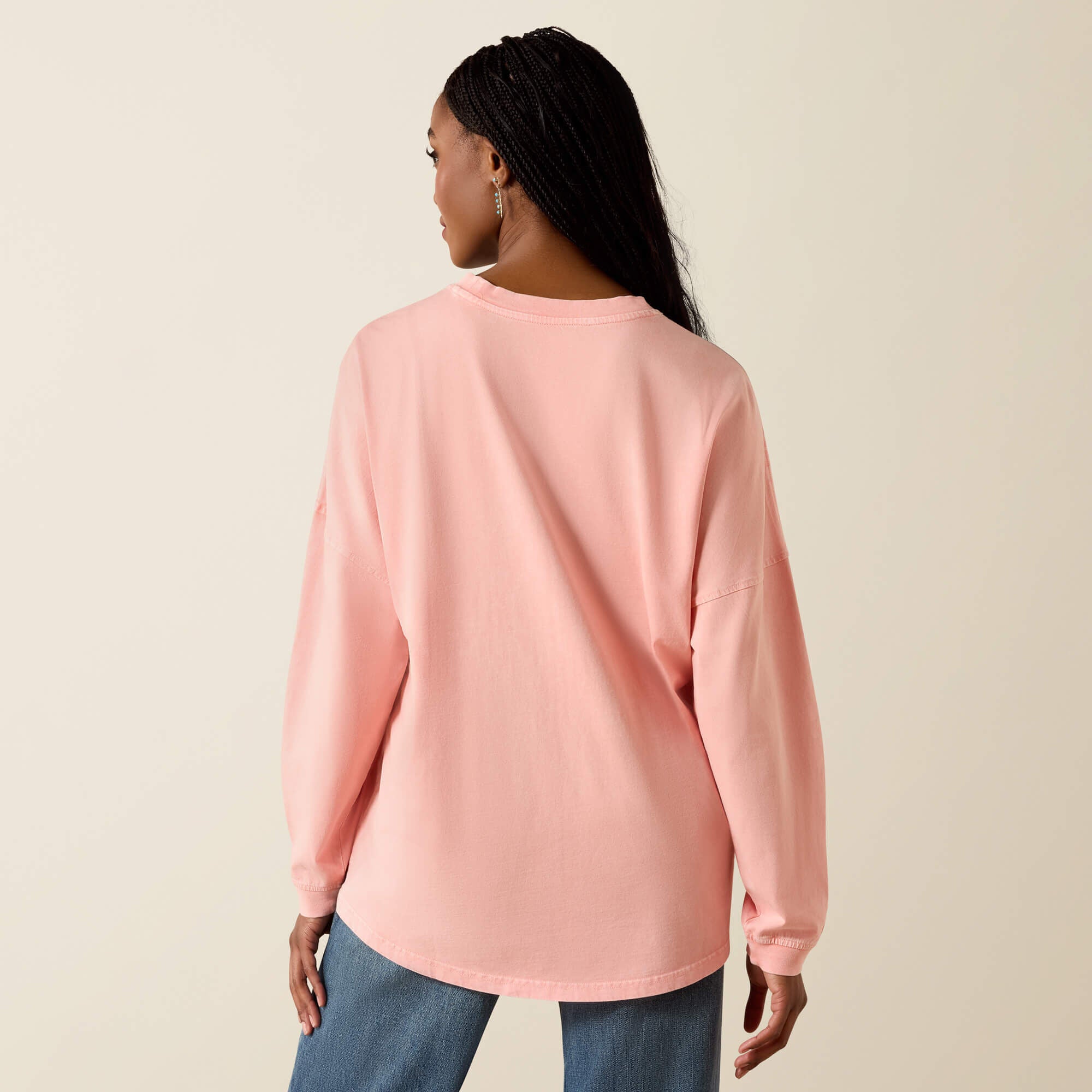 Ariat / Canvas Oversized Long Sleeve T-Shirt
