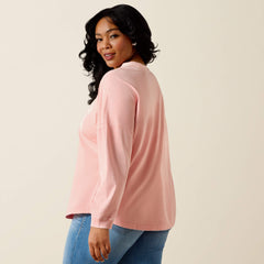 Ariat / Canvas Oversized Long Sleeve T-Shirt