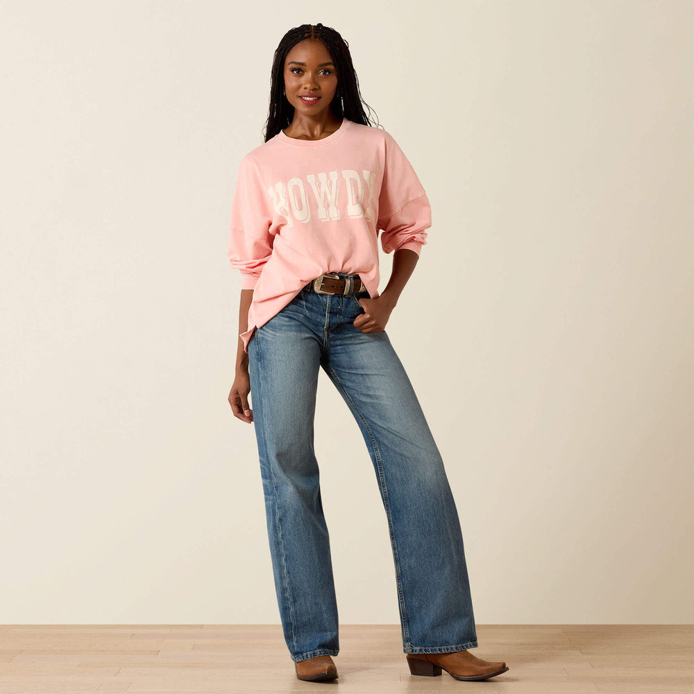Ariat / Canvas Oversized Long Sleeve T-Shirt