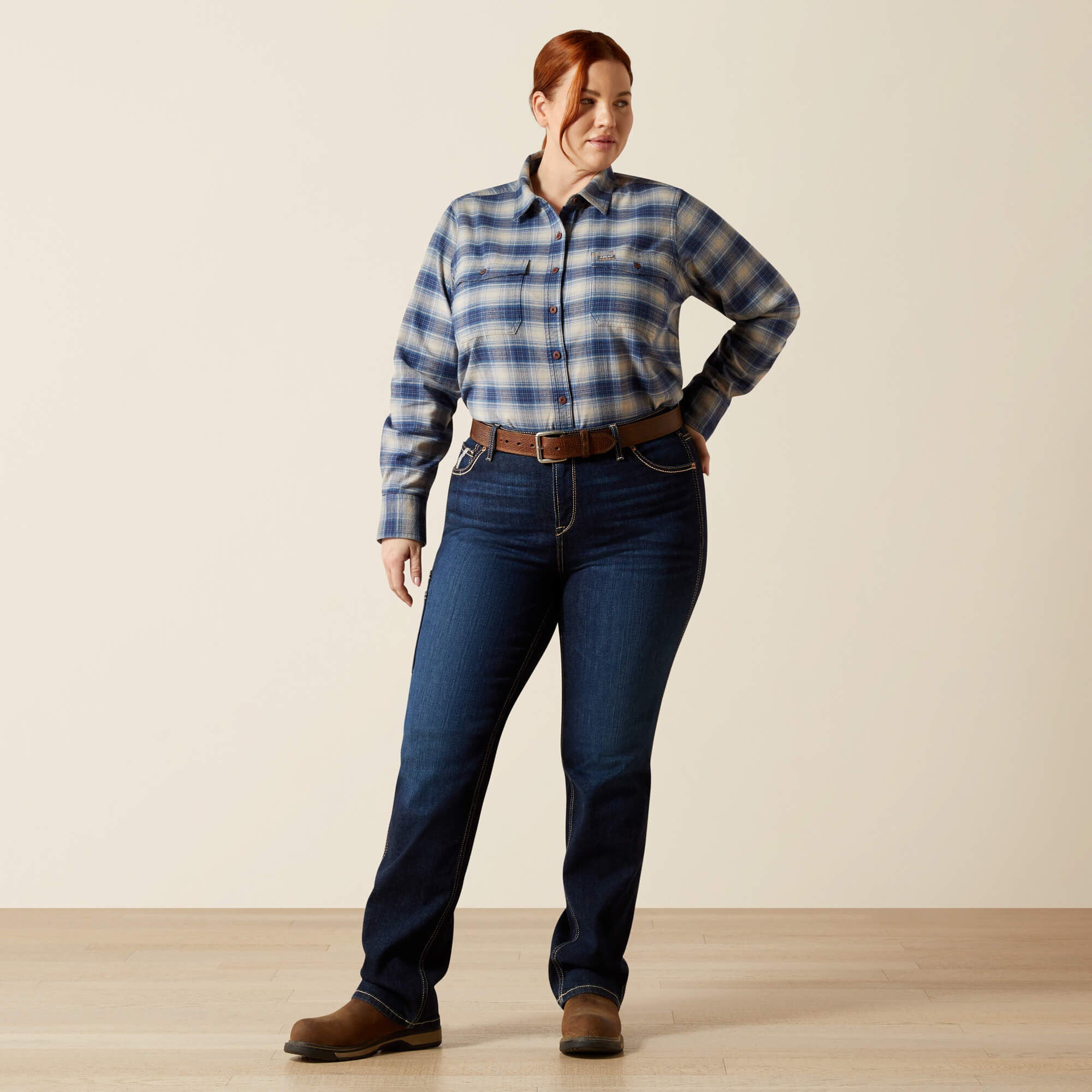 Ariat / Rebar Flannel DuraStretch Work Shirt