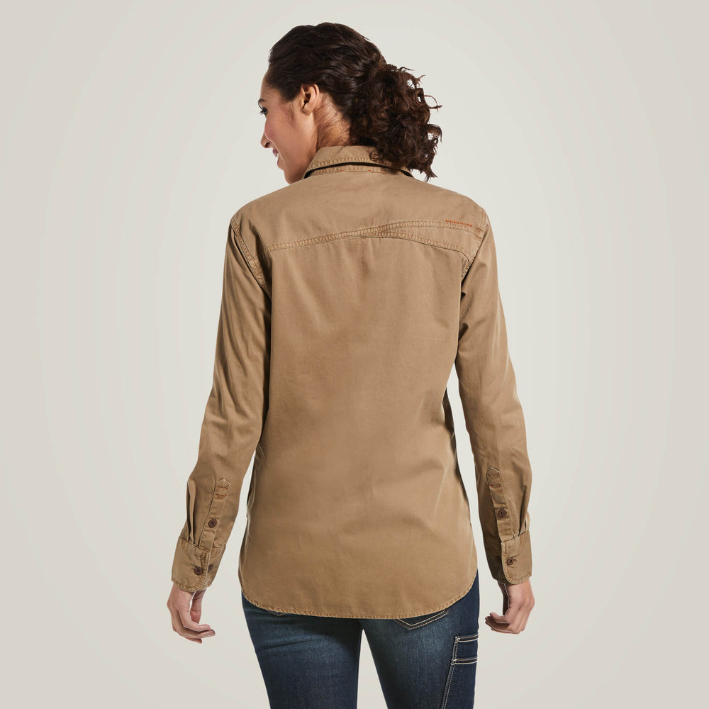 Ariat / Rebar Washed Twill Work Shirt