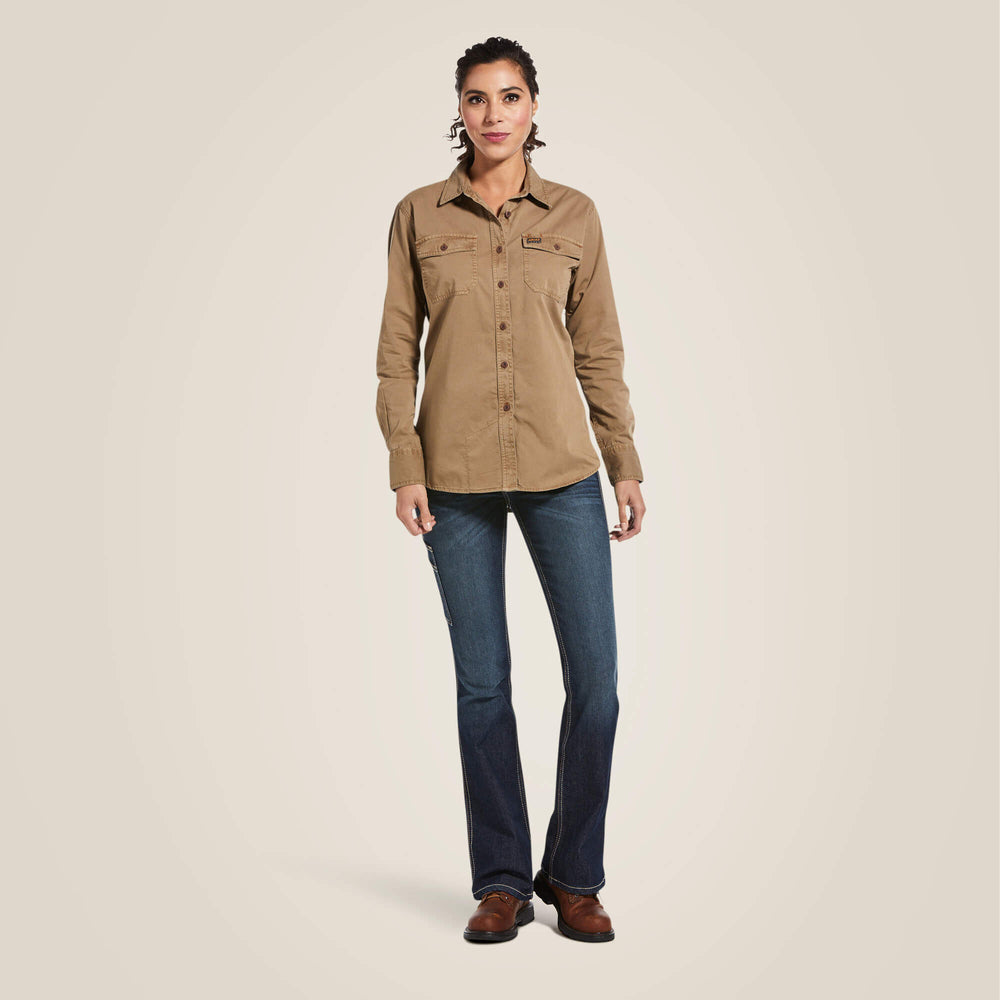 Ariat / Rebar Washed Twill Work Shirt