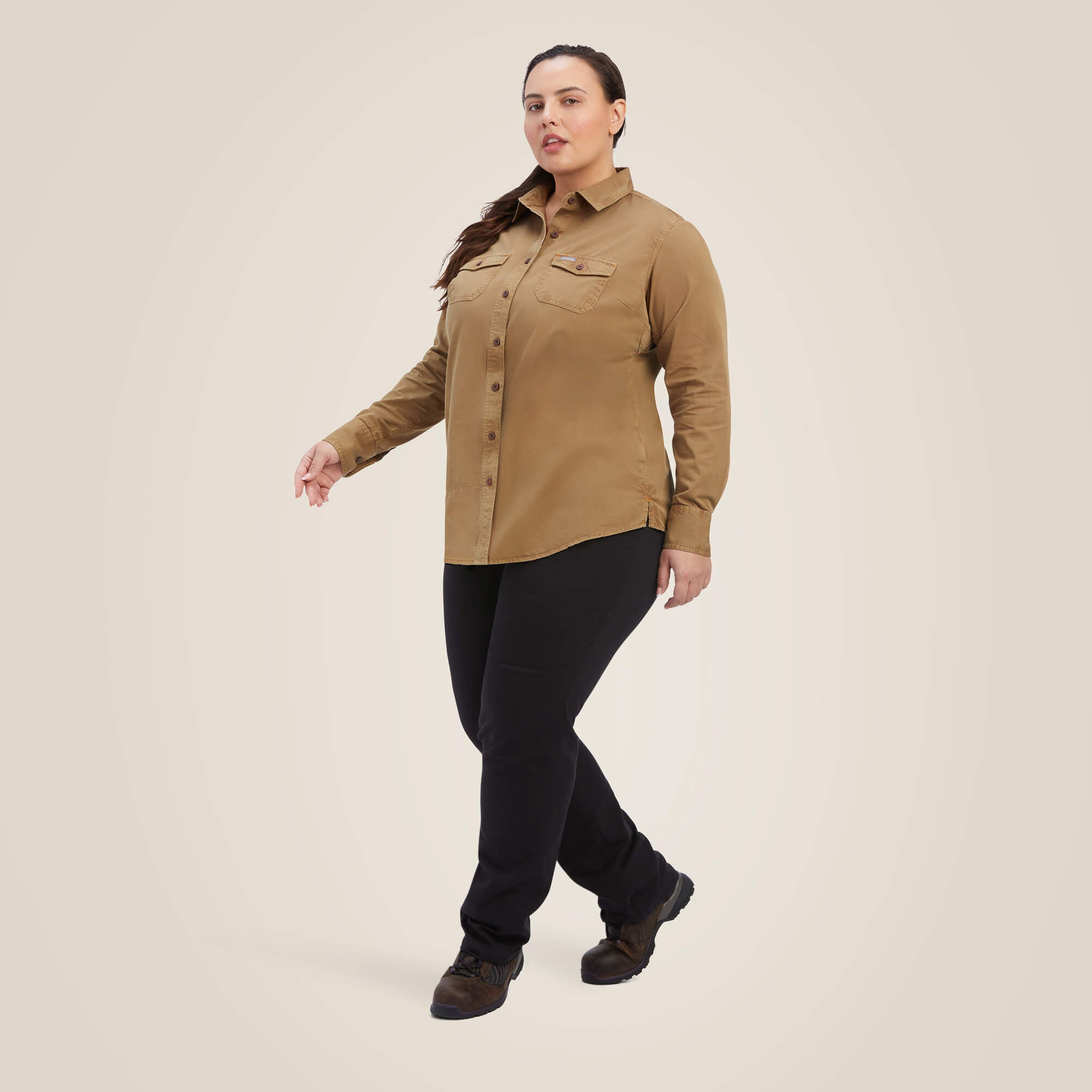 Ariat / Rebar Washed Twill Work Shirt