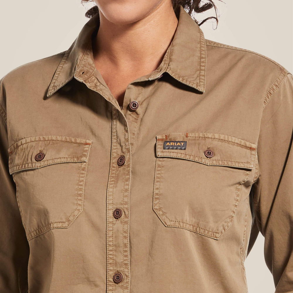 Ariat / Rebar Washed Twill Work Shirt