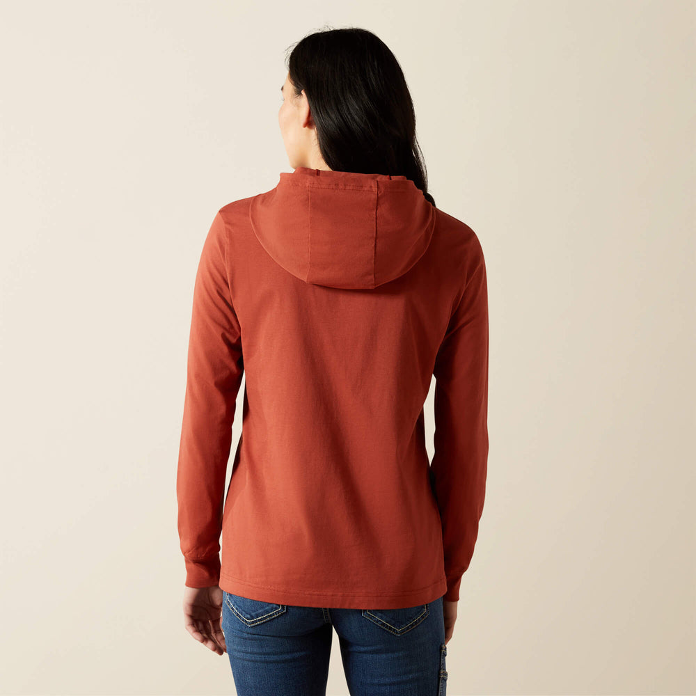 Ariat / Rebar Cotton Strong Hooded T-Shirt