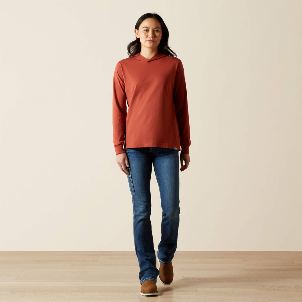 Ariat / Rebar Cotton Strong Hooded T-Shirt