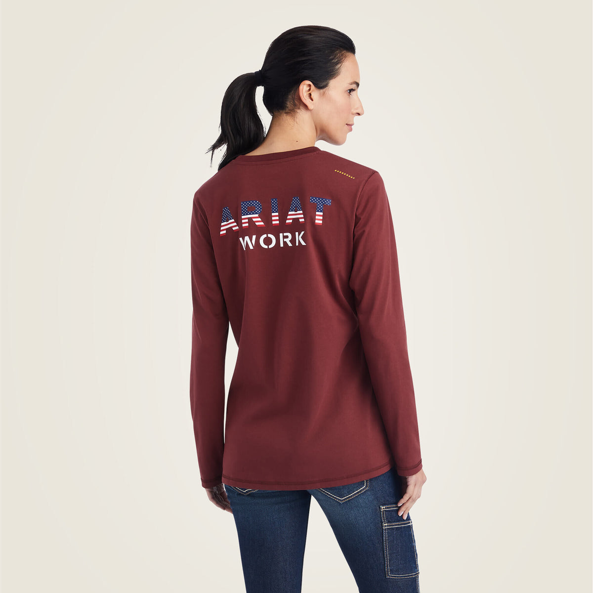 Ariat / Rebar Workman USA Logo T-Shirt