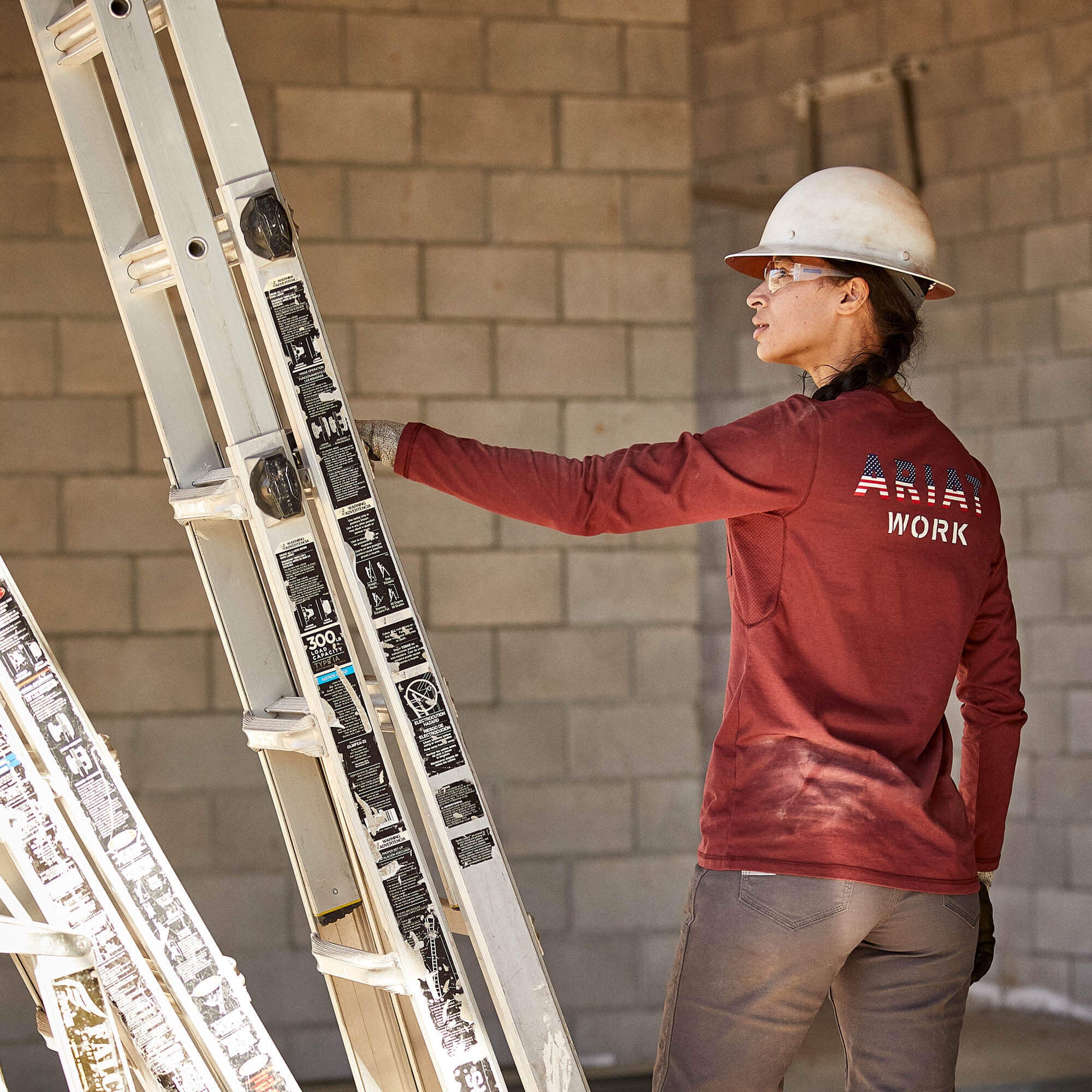 Ariat / Rebar Workman USA Logo T-Shirt