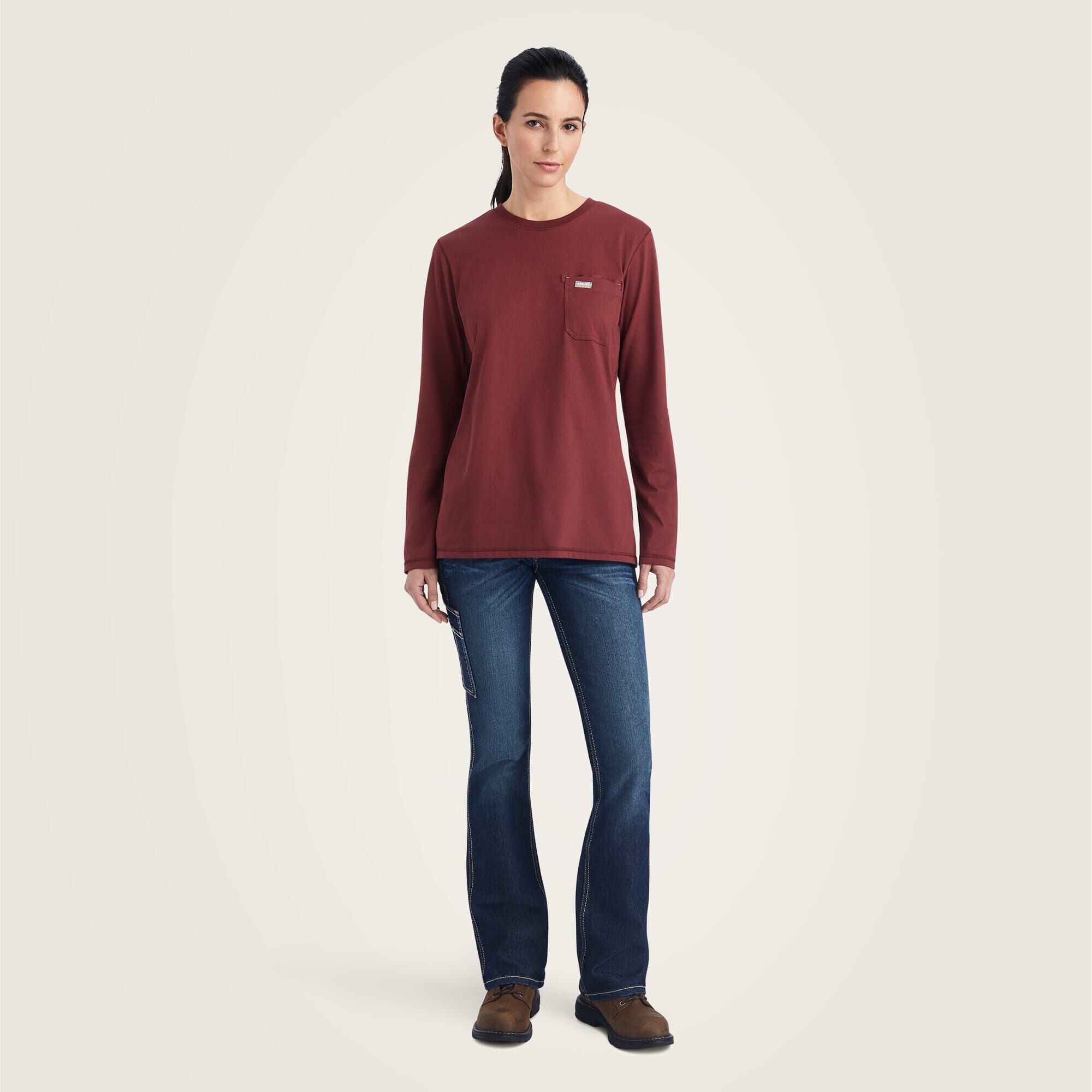 Ariat / Rebar Workman USA Logo T-Shirt