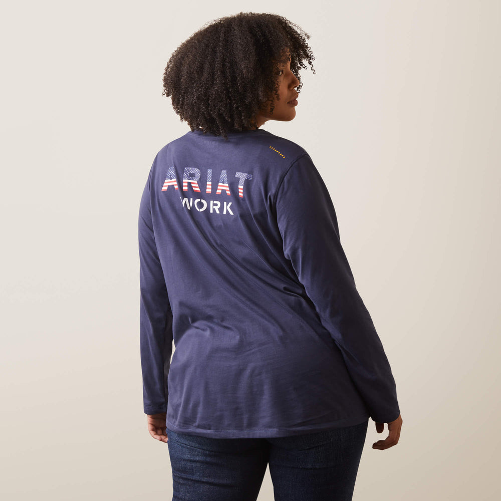 Ariat / Rebar Workman USA Logo T-Shirt