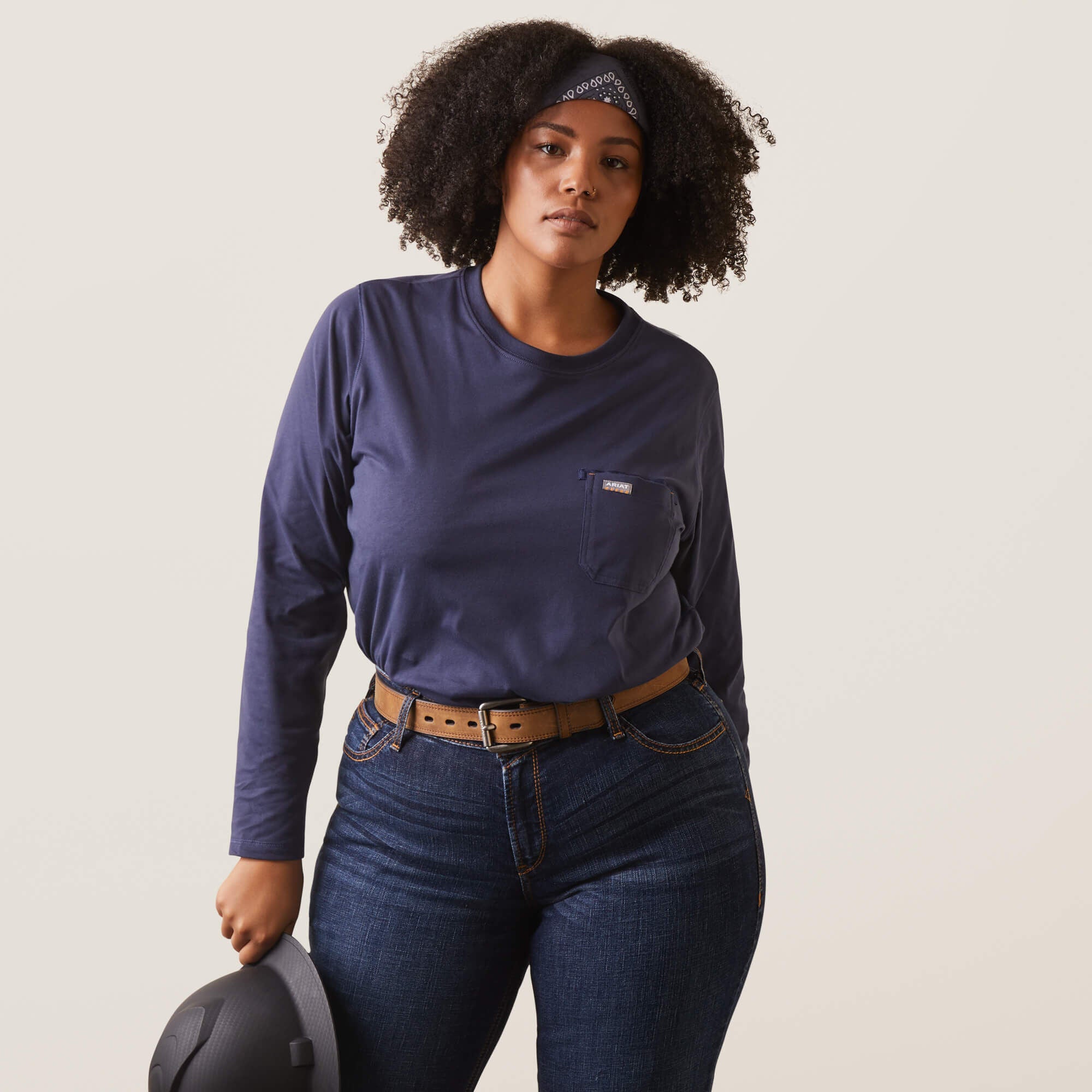 Ariat / Rebar Workman USA Logo T-Shirt