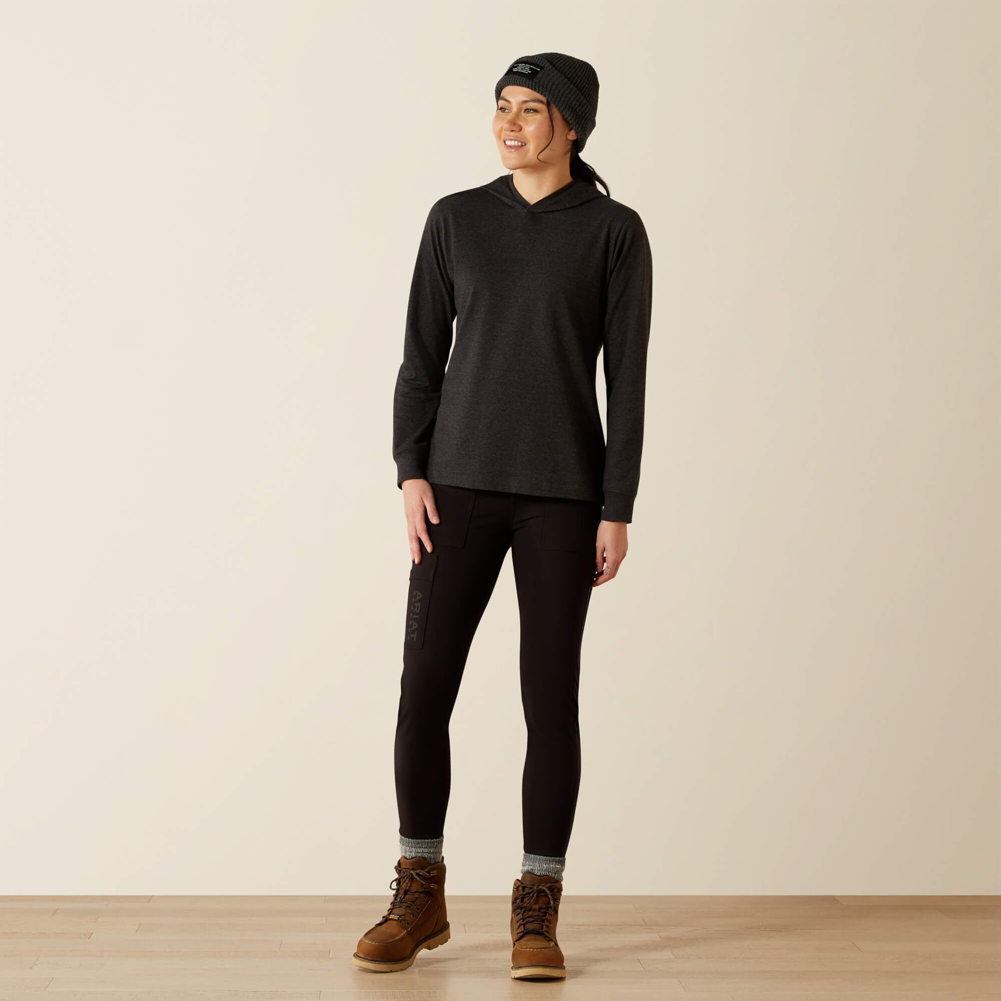 Ariat / Rebar Cotton Strong Hooded T-Shirt