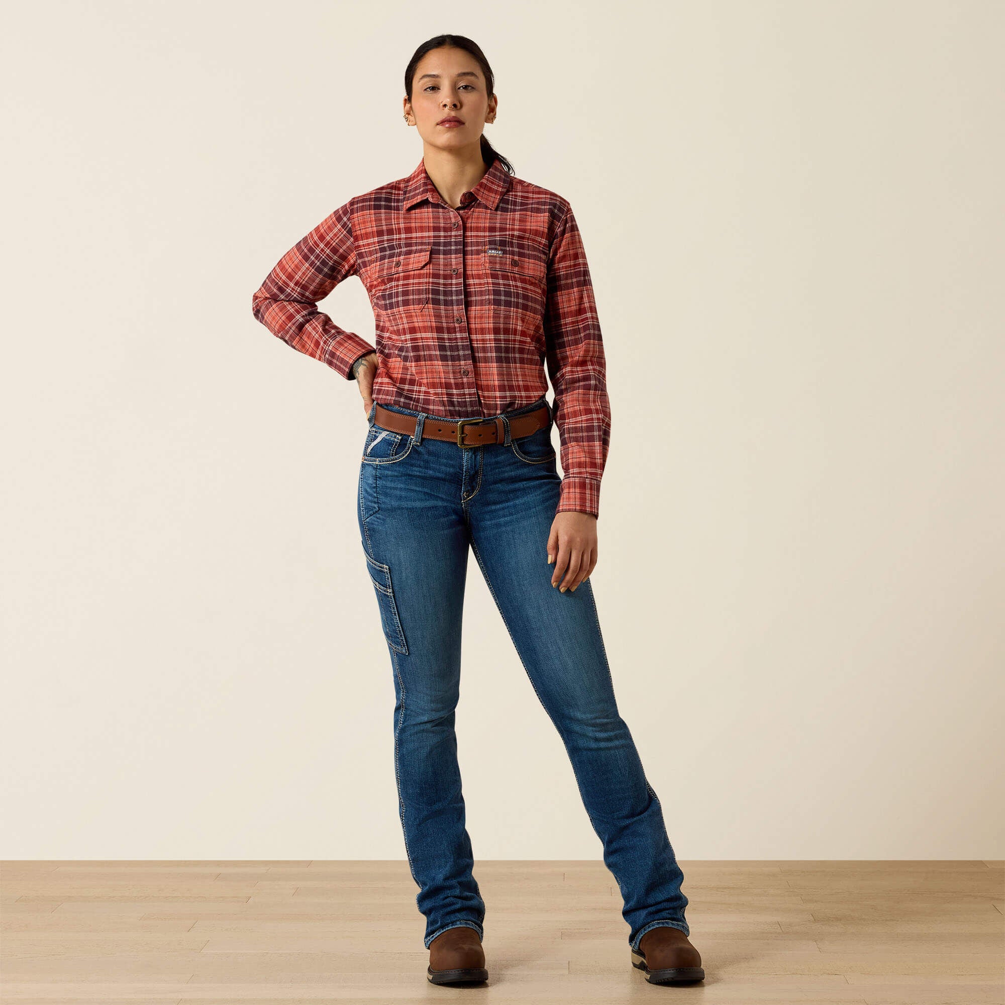 Ariat / Rebar DuraStretch Flannel Tunic