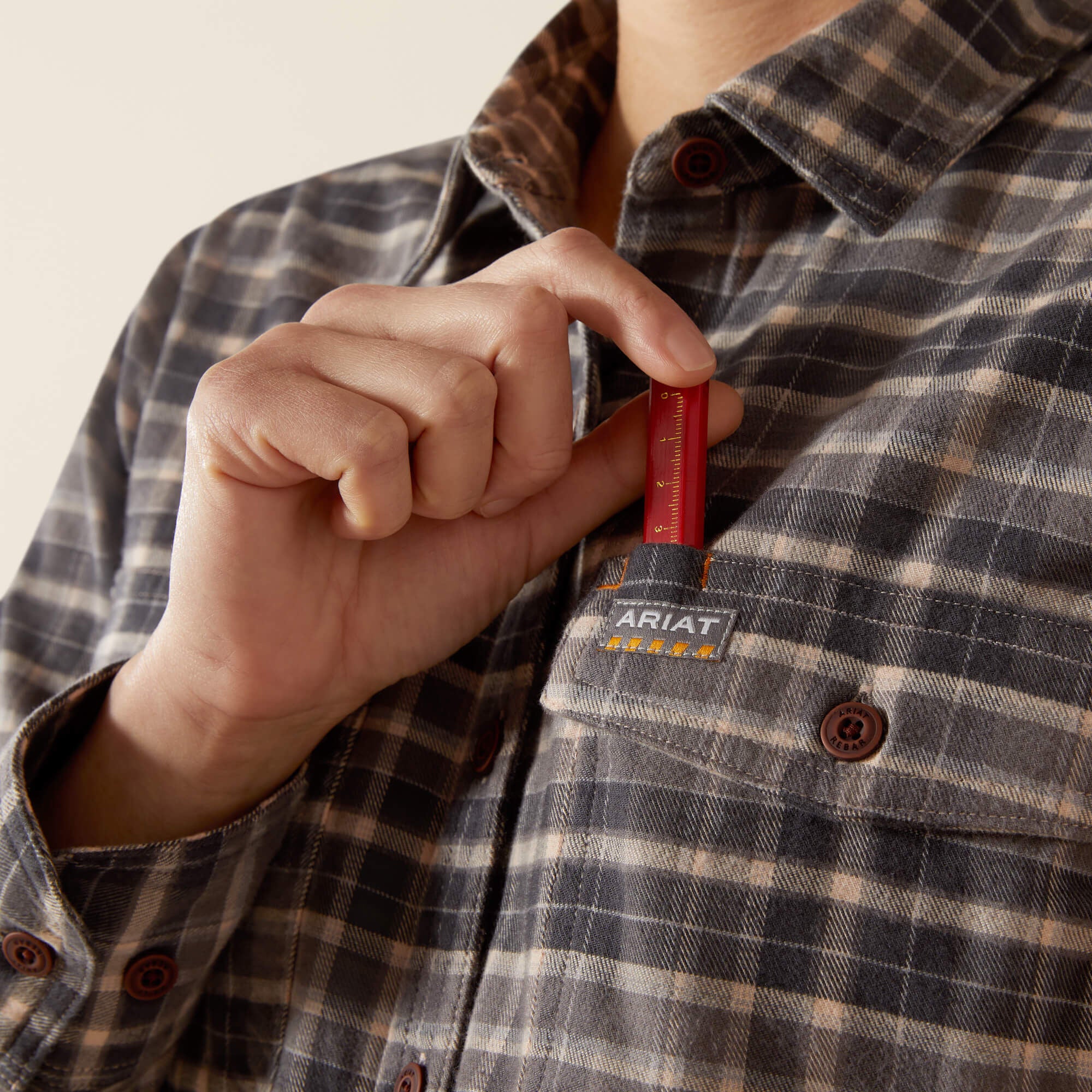 Ariat / Rebar Flannel DuraStretch Work Shirt