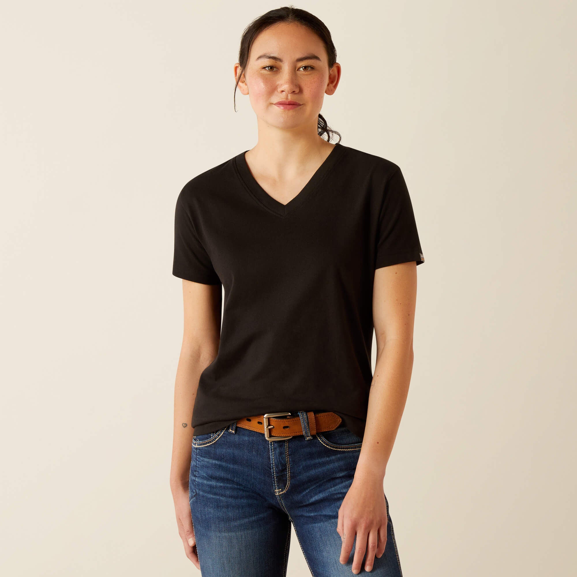 Ariat / Rebar Cotton Strong Standard V-Neck T-Shirt