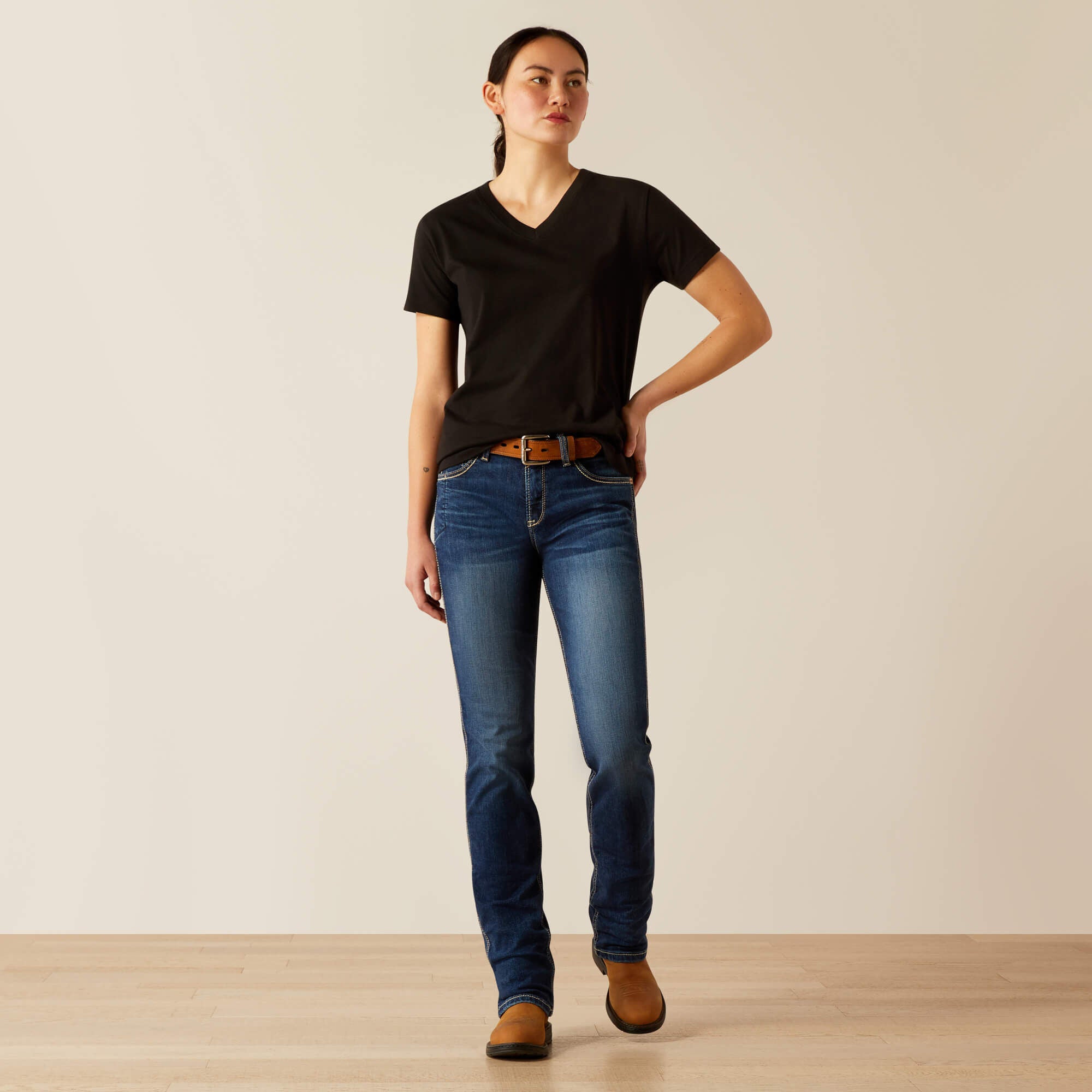 Ariat / Rebar Cotton Strong Standard V-Neck T-Shirt
