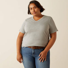 Ariat / Rebar Cotton Strong Standard V-Neck T-Shirt