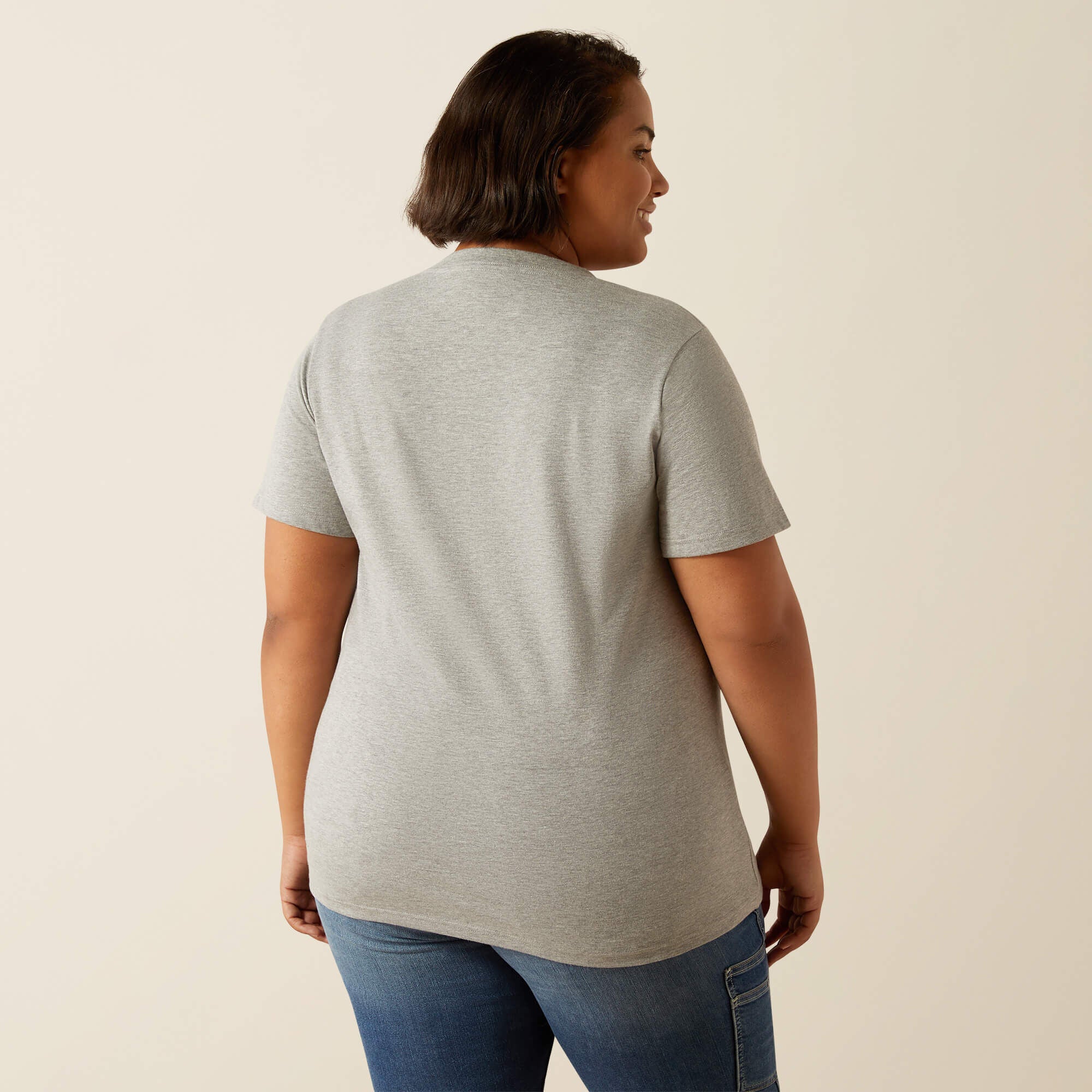 Ariat / Rebar Cotton Strong Standard V-Neck T-Shirt