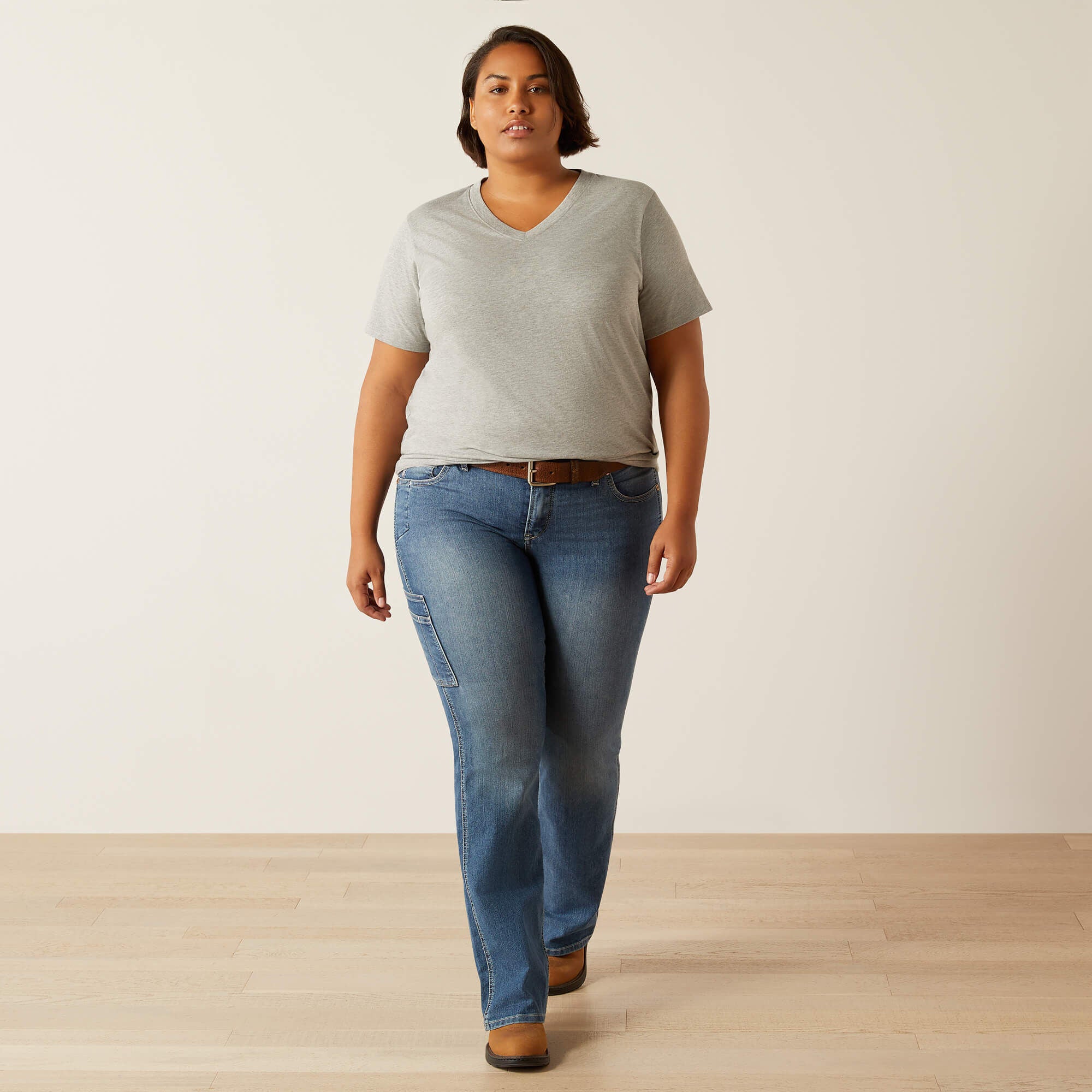 Ariat / Rebar Cotton Strong Standard V-Neck T-Shirt