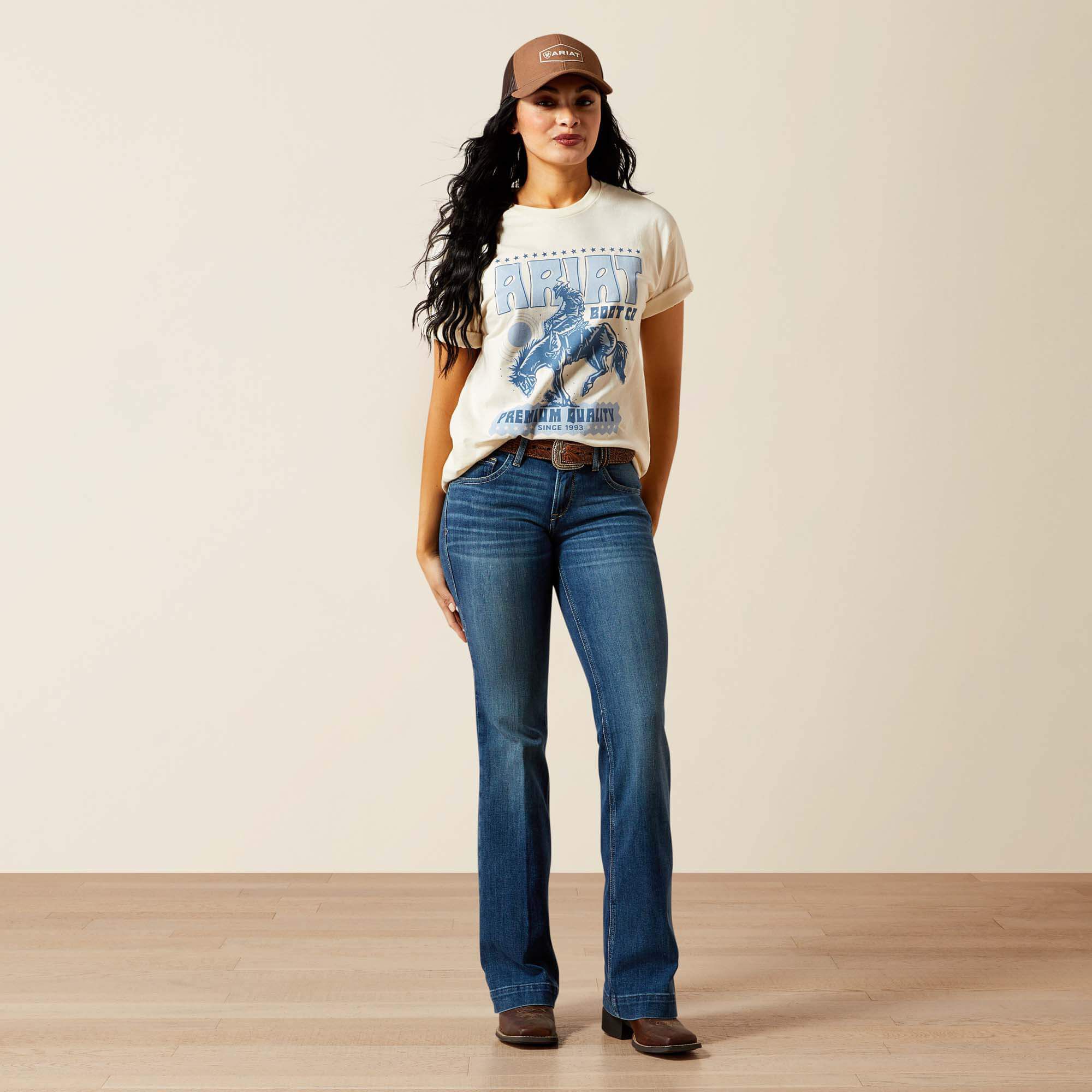 Ariat / Ariat Retro Block Poster T-Shirt