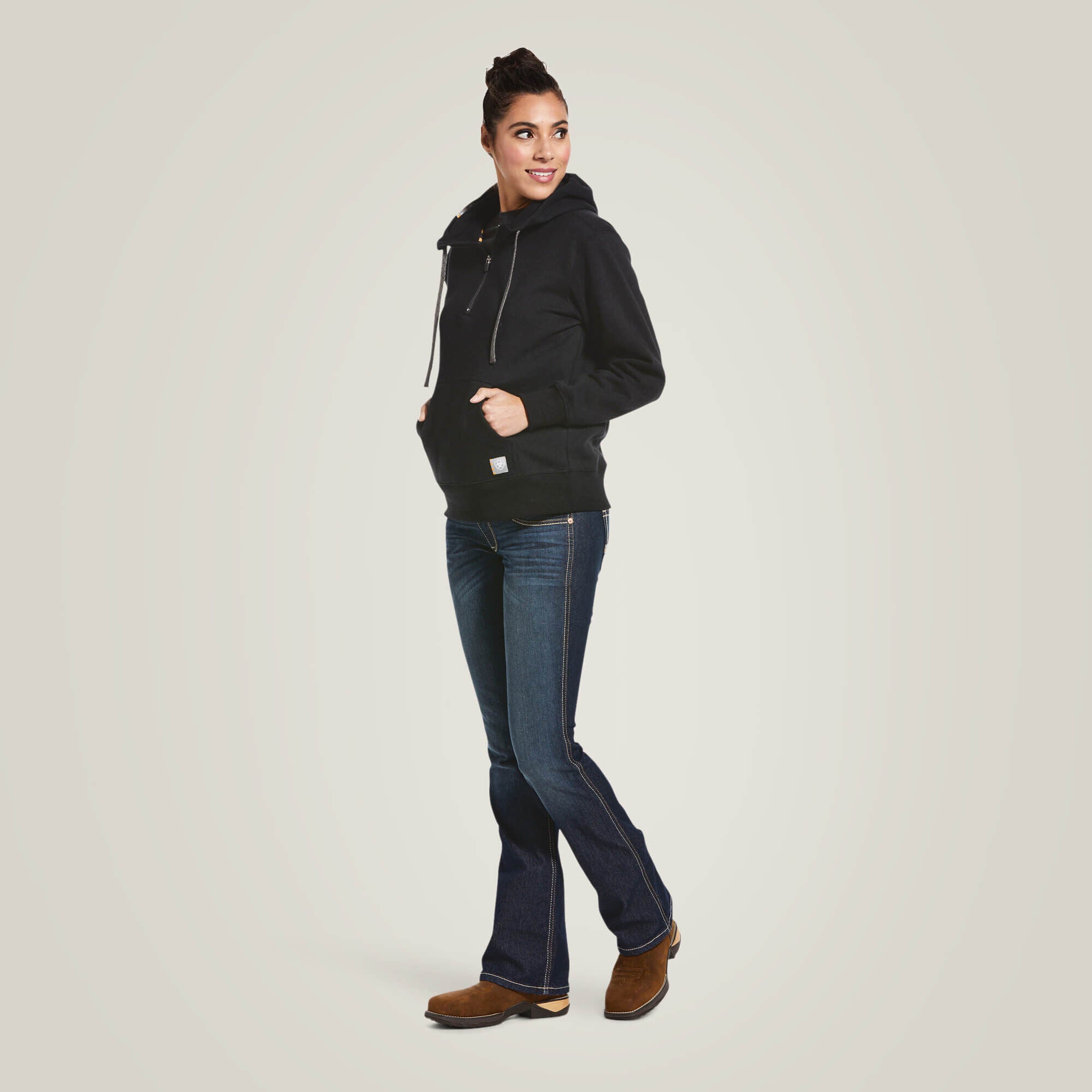 Ariat / Rebar Skill Set 1/2 Zip Hoodie