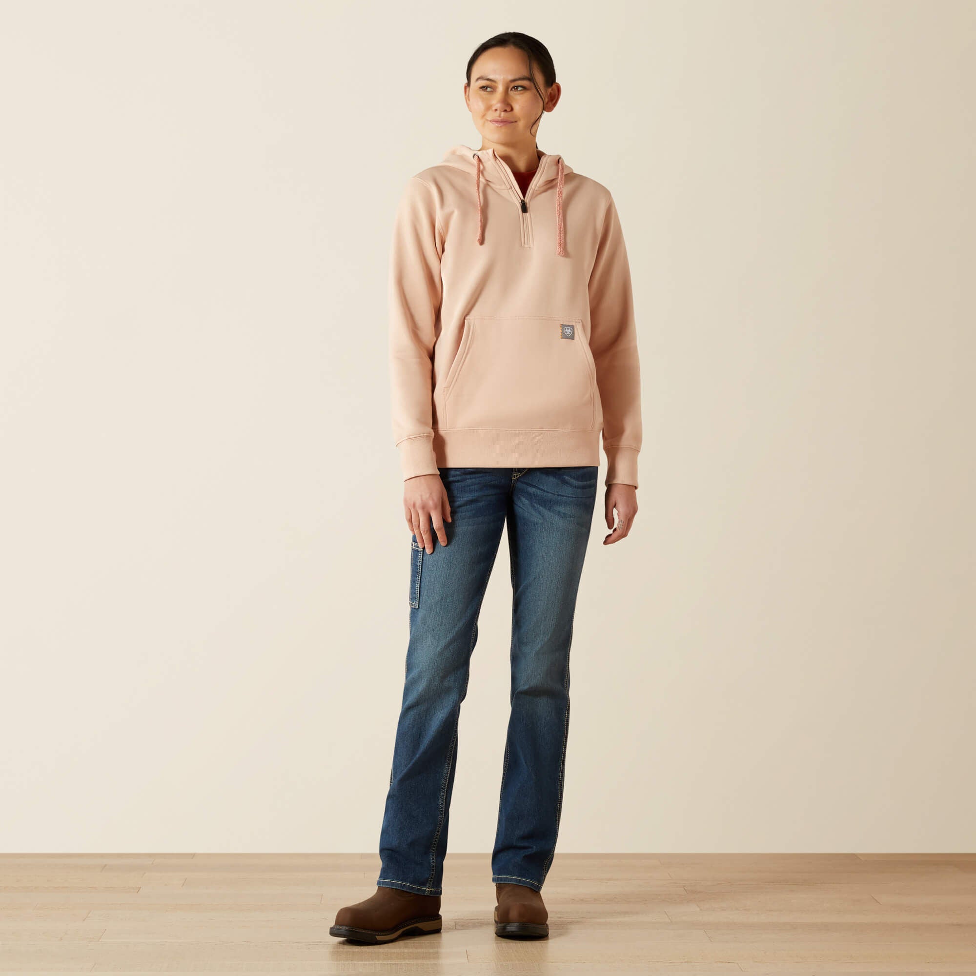 Ariat / Rebar Skill Set 1/2 Zip Hoodie