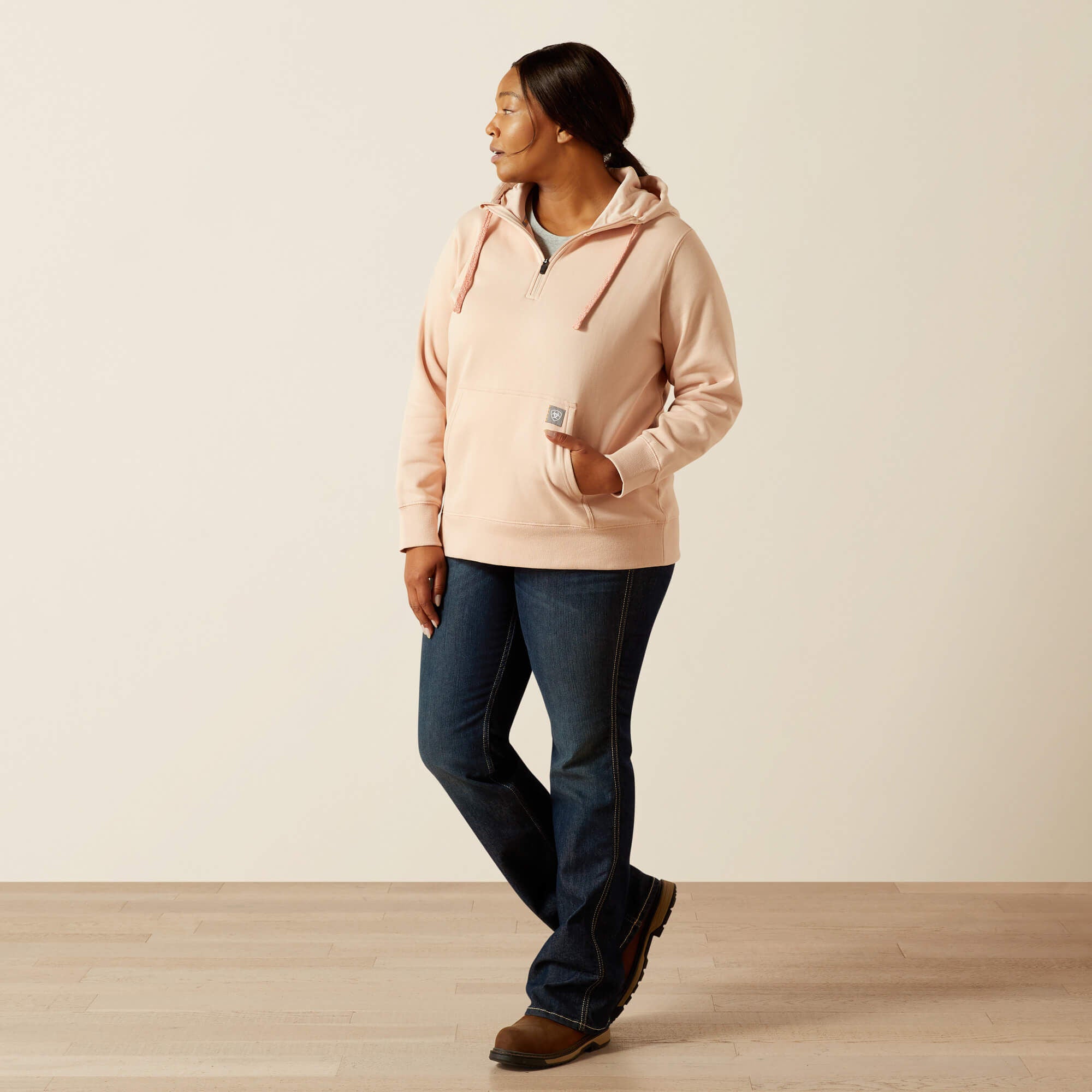 Ariat / Rebar Skill Set 1/2 Zip Hoodie