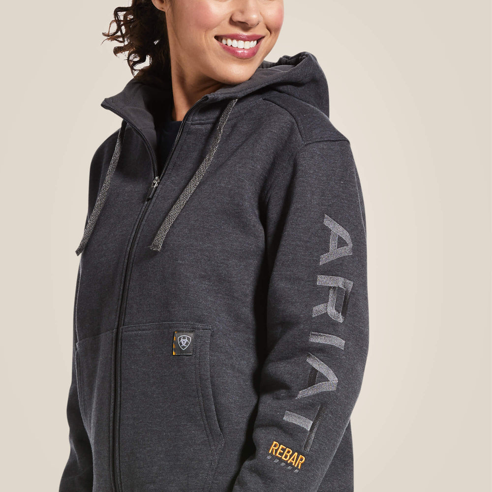 Ariat / Rebar All-Weather Full Zip Hoodie