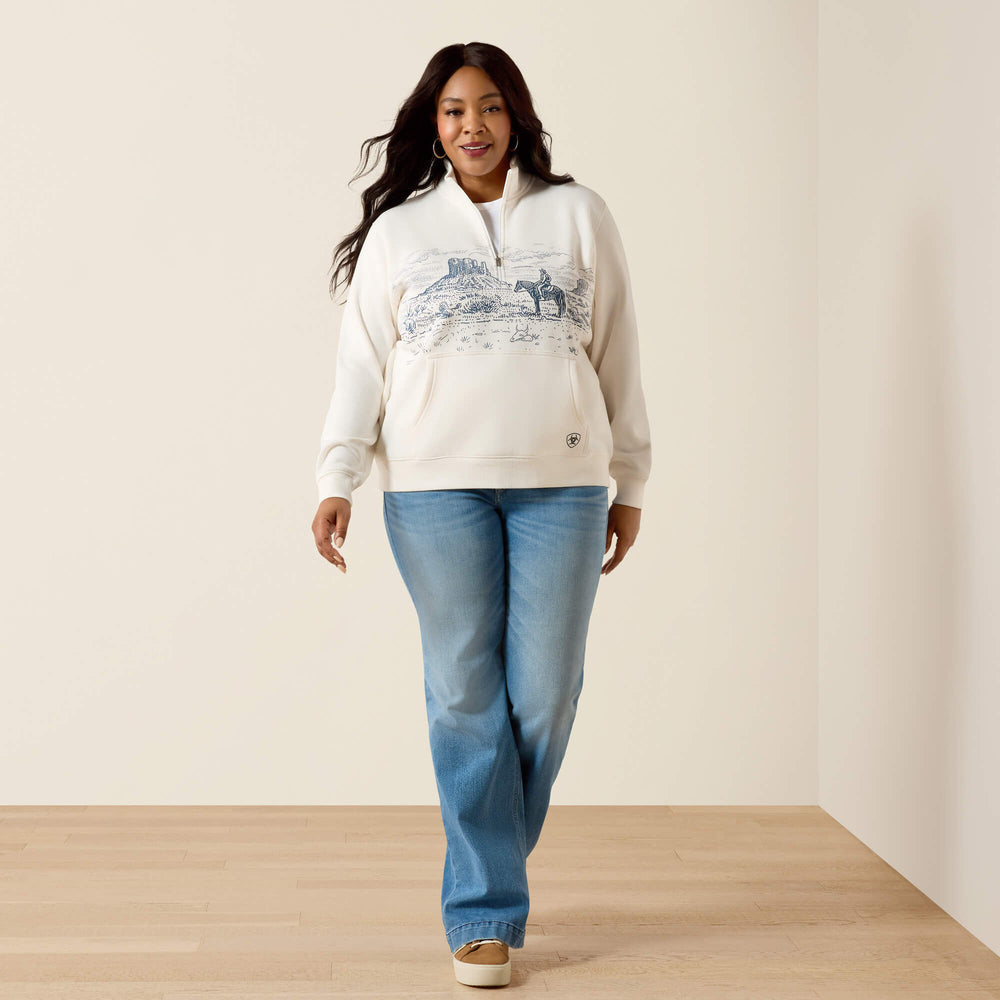 Ariat / Traveler 1/2 Zip Sweatshirt