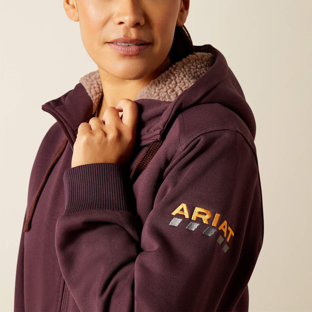 Ariat / Rebar All-Weather Sherpa Full Zip Hoodie