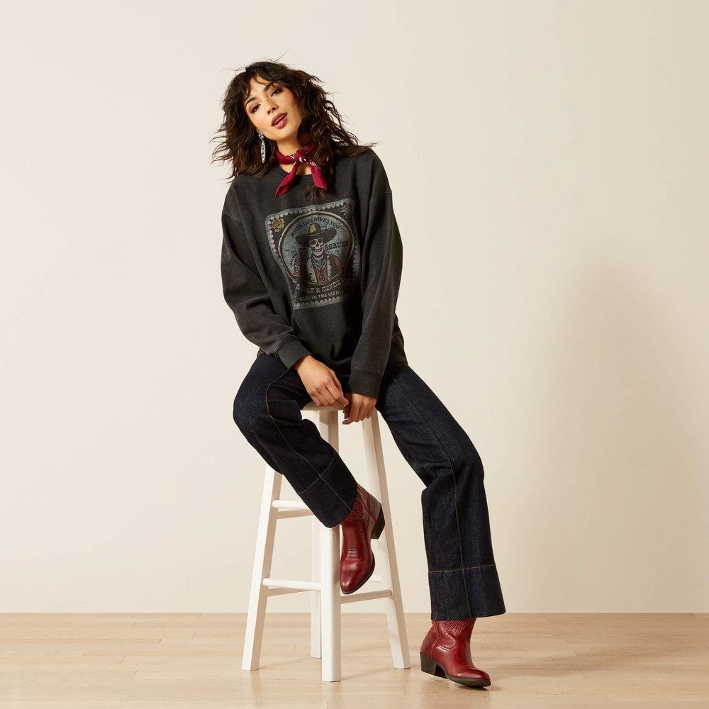 Ariat / Oversize Sendero When Life Gives You Agaves Sweatshirt