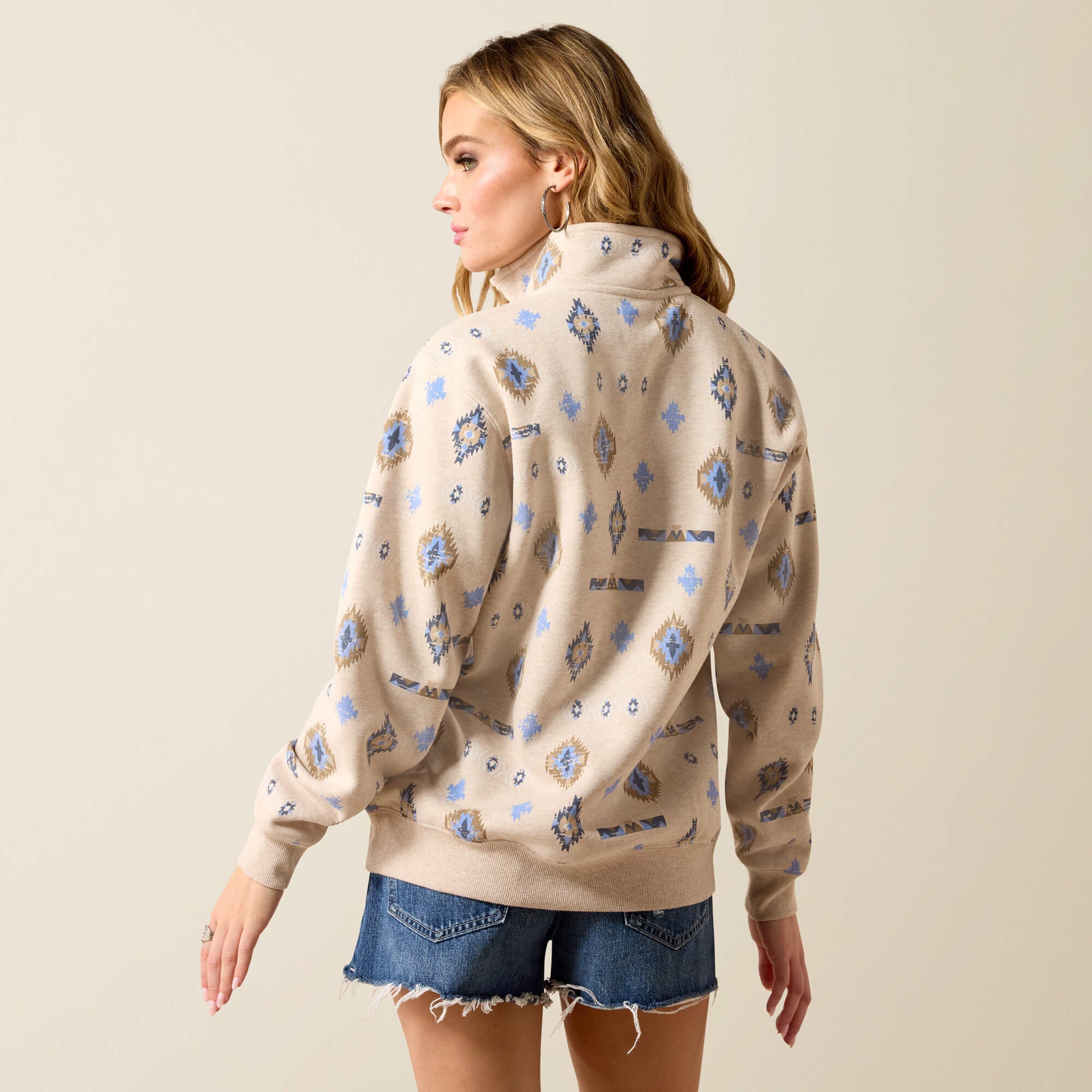 Ariat / Sapphire 1/2 Zip Sweatshirt