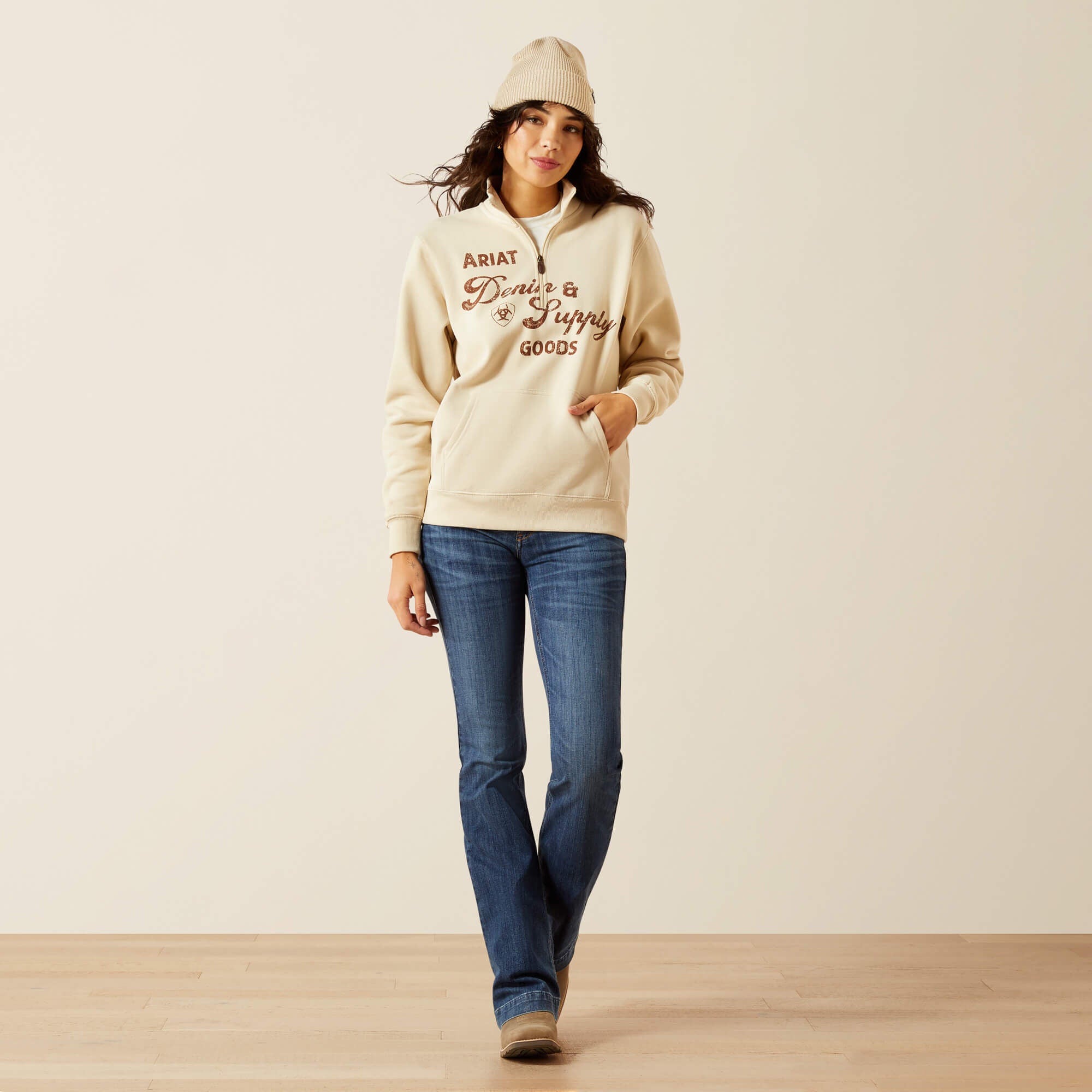 Ariat / Denim and Supply 1/2 Zip Sweatshirt