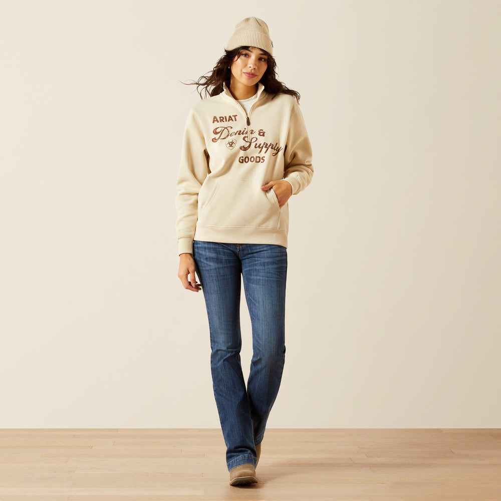 Ariat / Denim and Supply 1/2 Zip Sweatshirt