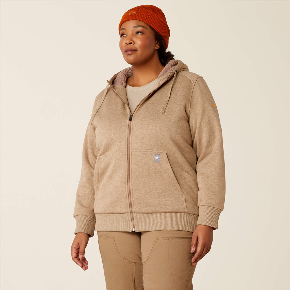 Ariat / Rebar All-Weather Sherpa Full Zip Hoodie