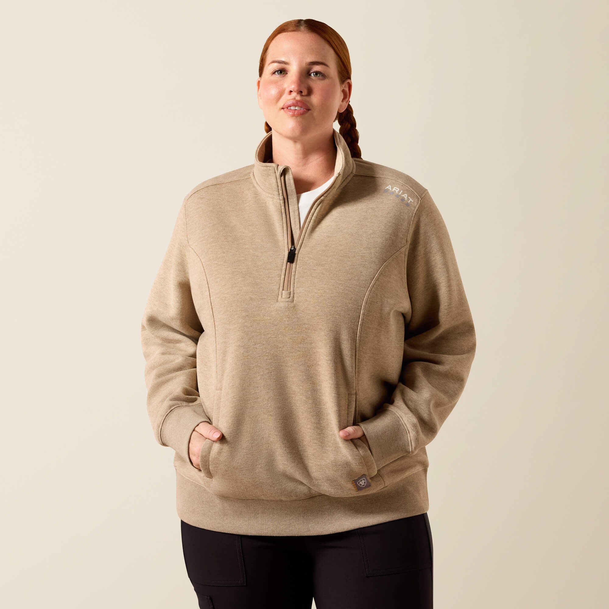 Ariat / Rebar Lightweight Mock 1/2 Zip Sweatshirt