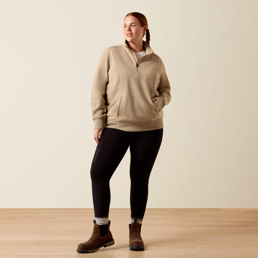 Ariat / Rebar Lightweight Mock 1/2 Zip Sweatshirt