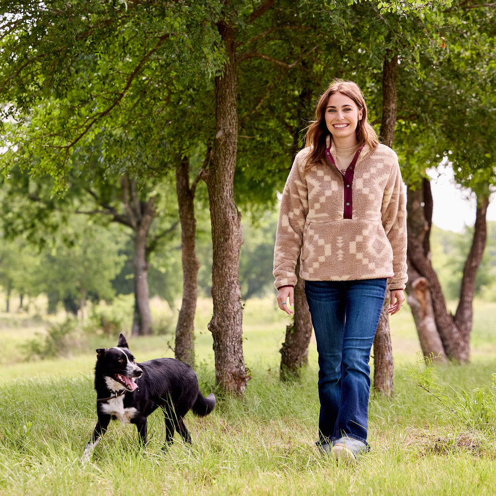 Ariat / Berber Snap Front Sweatshirt
