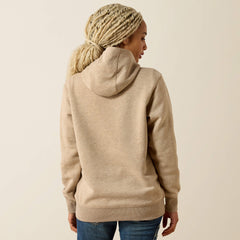 Ariat / Rebar Lightweight Logo 1/2 Zip Hoodie