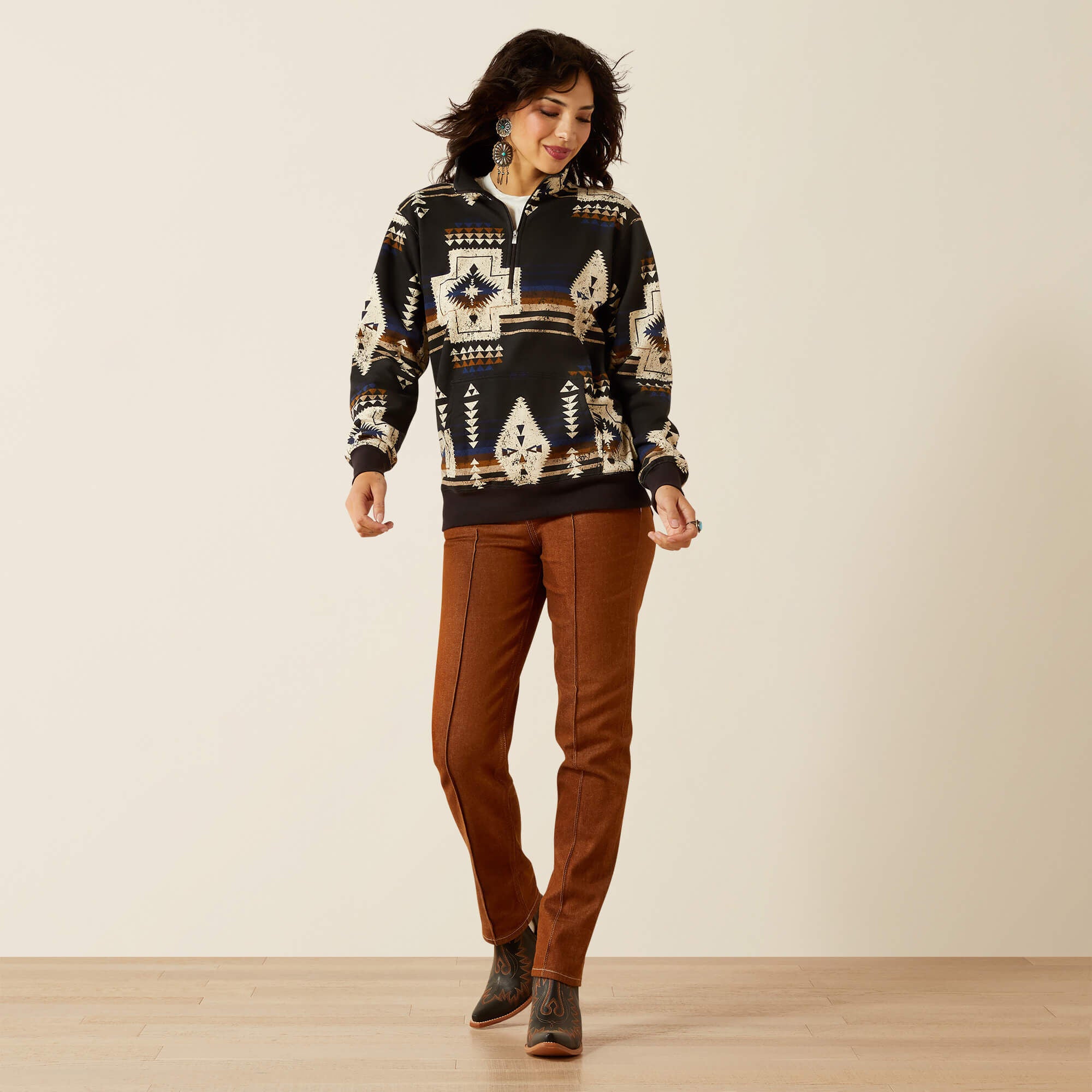 Ariat / Sienna 1/2 Zip Sweatshirt