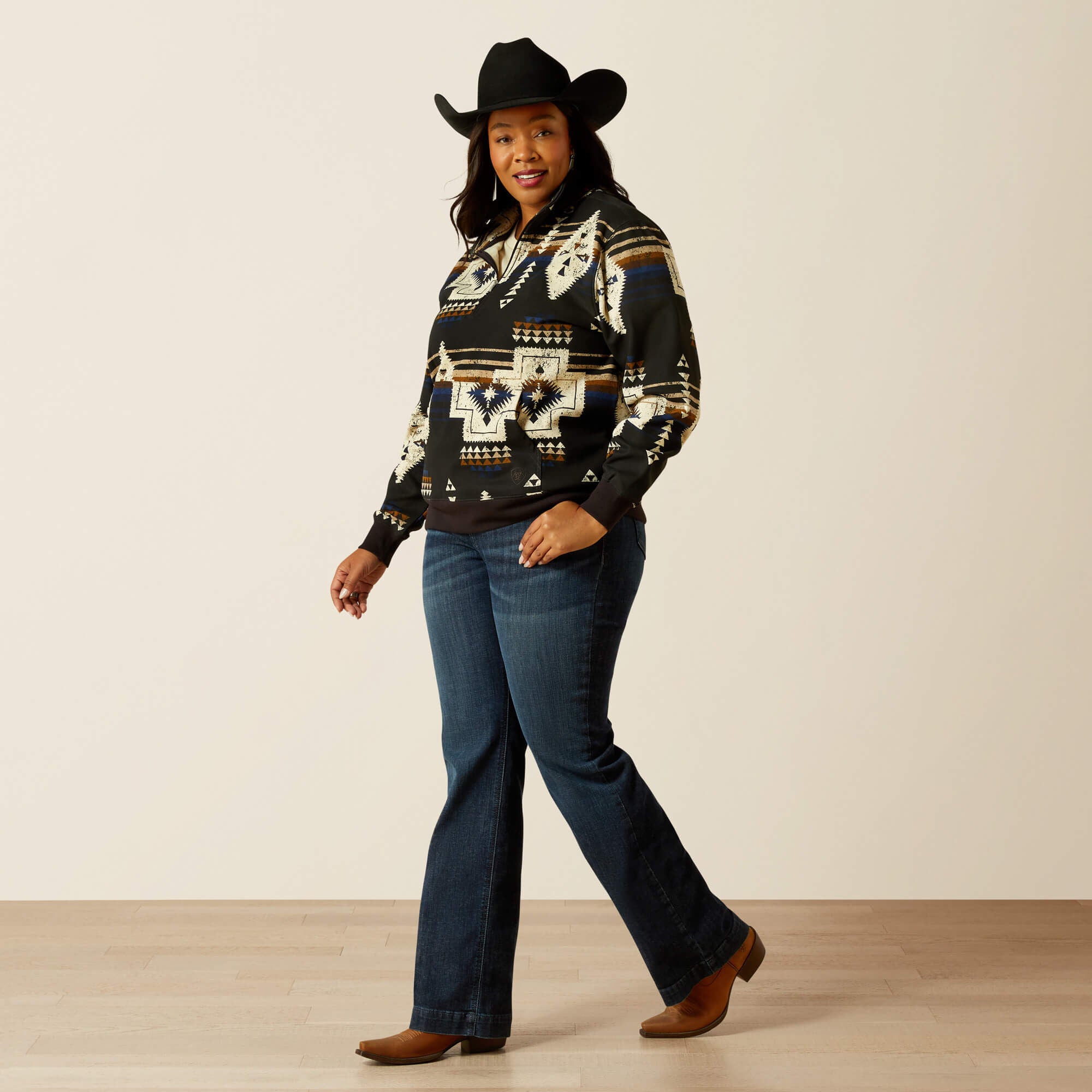 Ariat / Sienna 1/2 Zip Sweatshirt