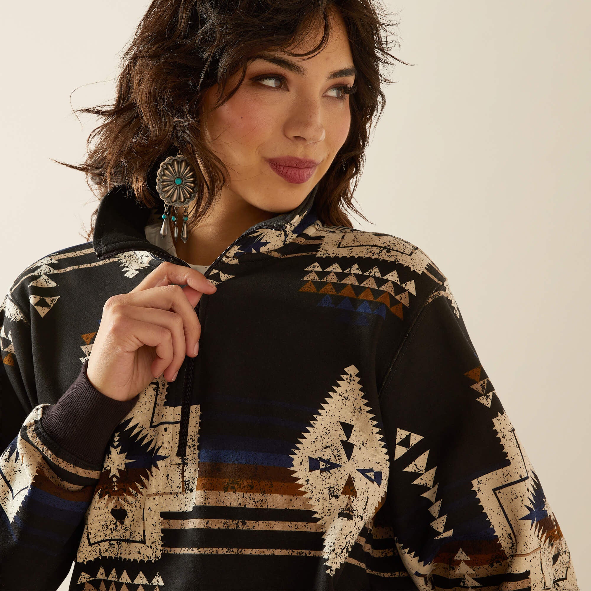 Ariat / Sienna 1/2 Zip Sweatshirt