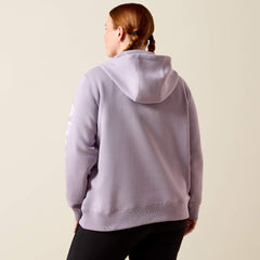 Ariat / Rebar Lightweight Logo 1/2 Zip Hoodie
