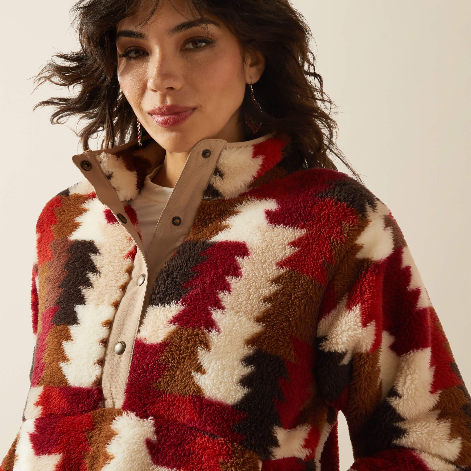 Ariat / Berber Snap Front Sweatshirt