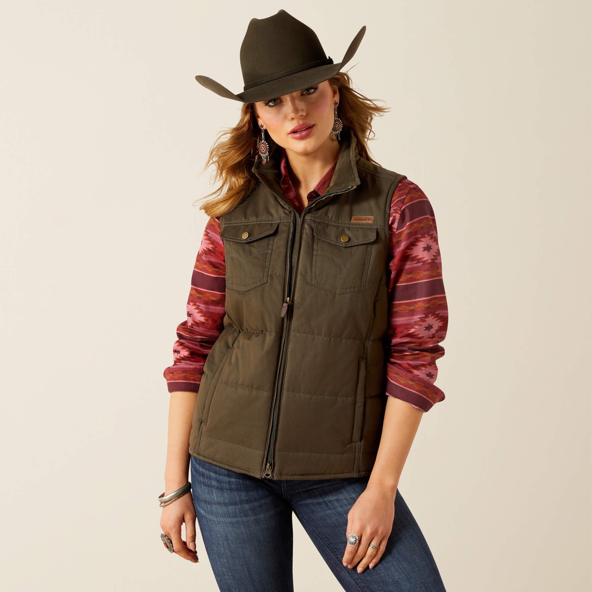 Ariat / Grizzly Quilted Vest