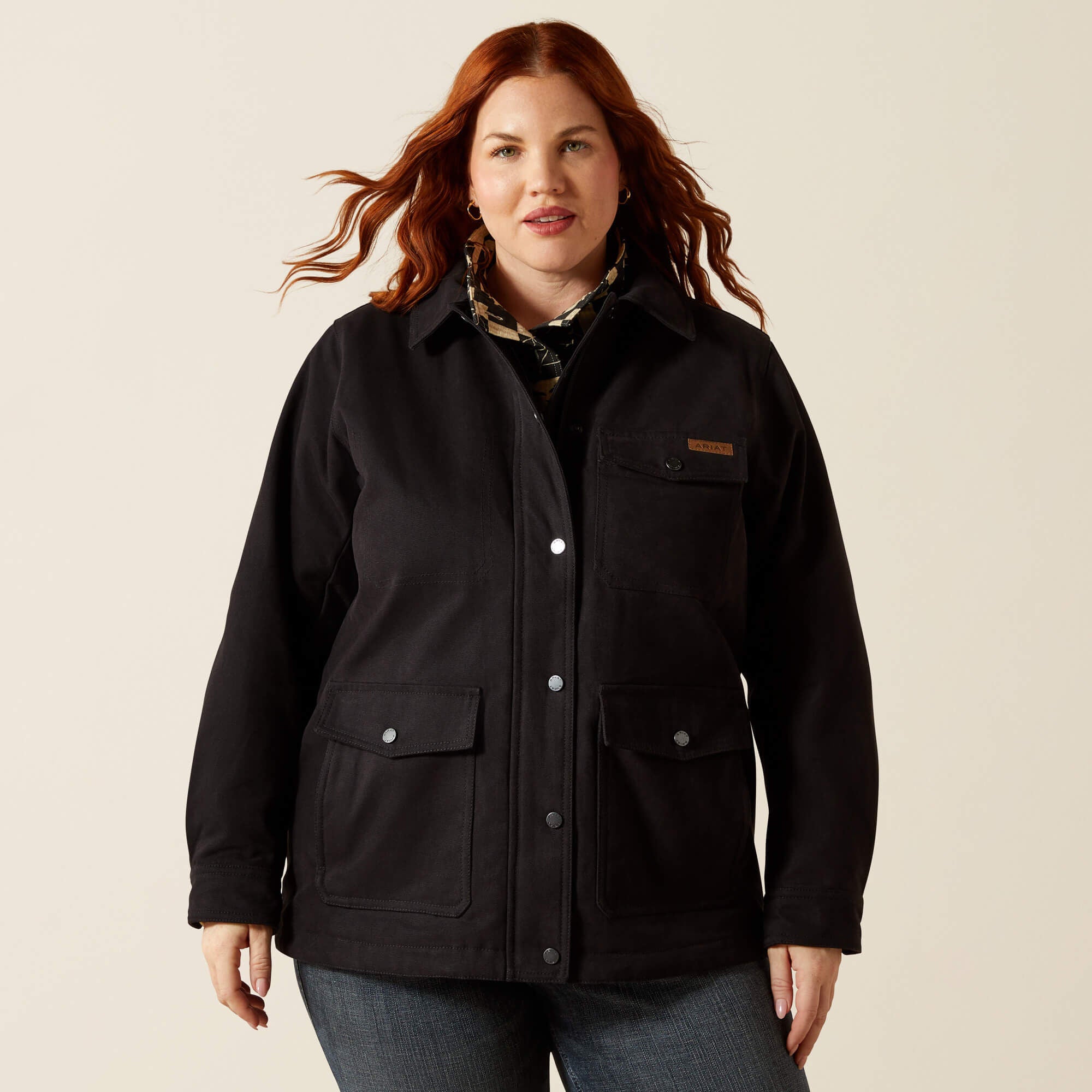Ariat / Western Canvas Chore Jacket